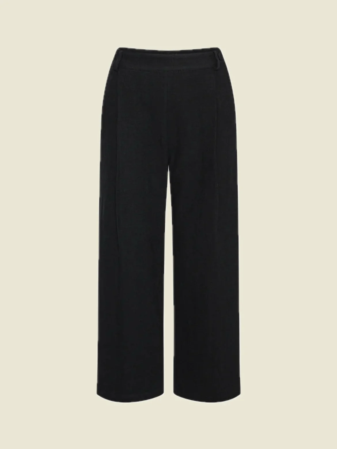 Japanese Cotton Georgia Trouser |Â Washed Black