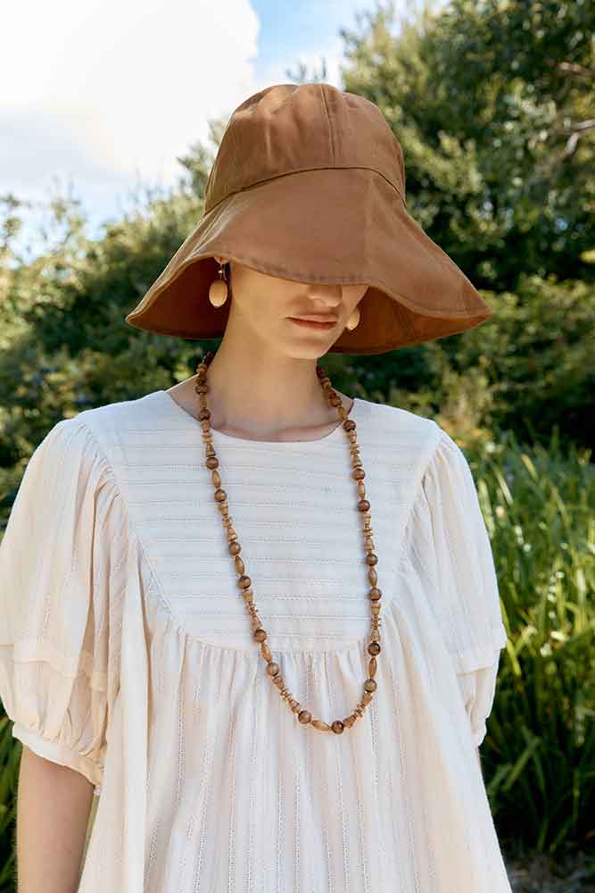 Japanese Embroidered Romy Top | Cream