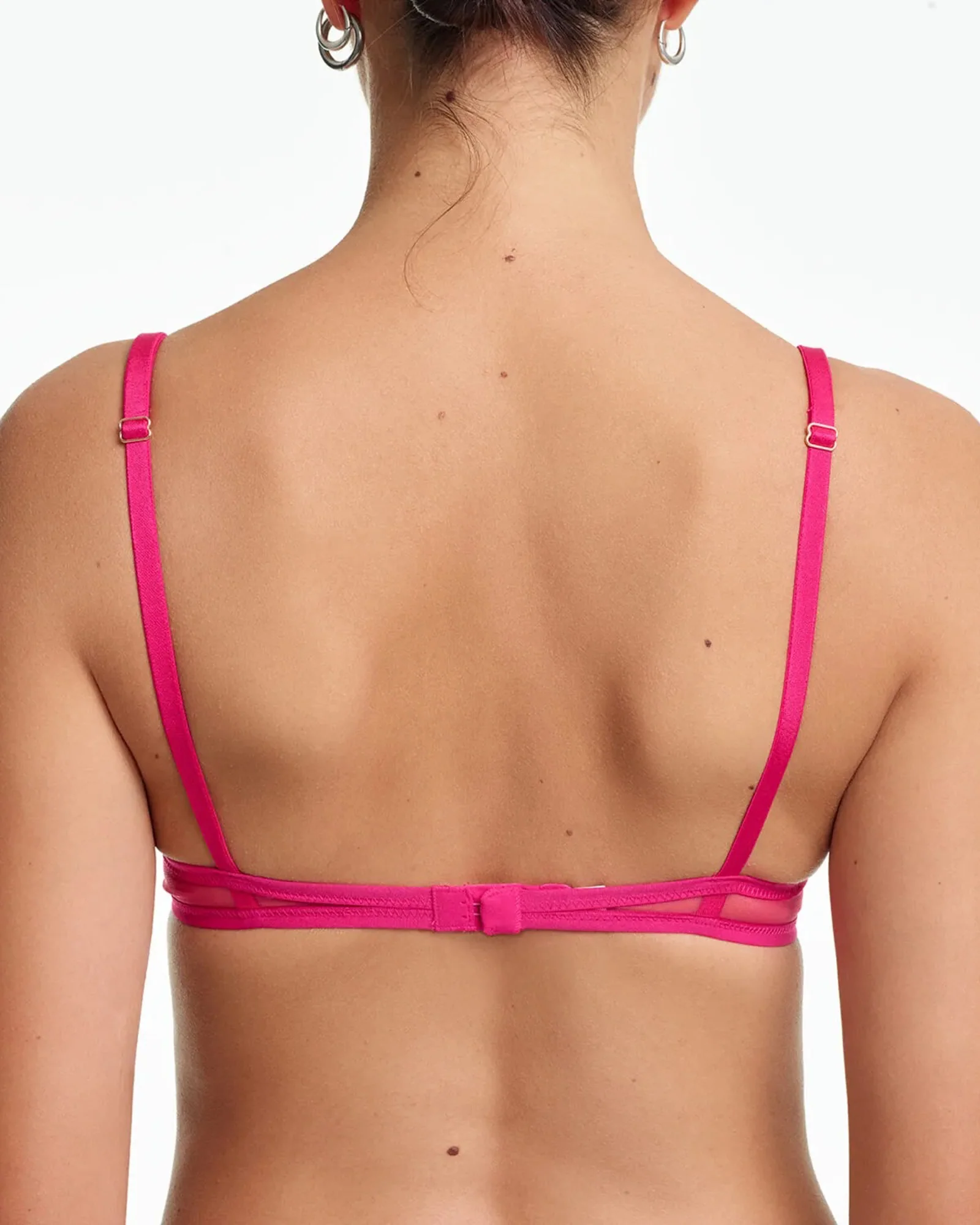 Jeanne Moulded Bra | Indian Pink - Image 4