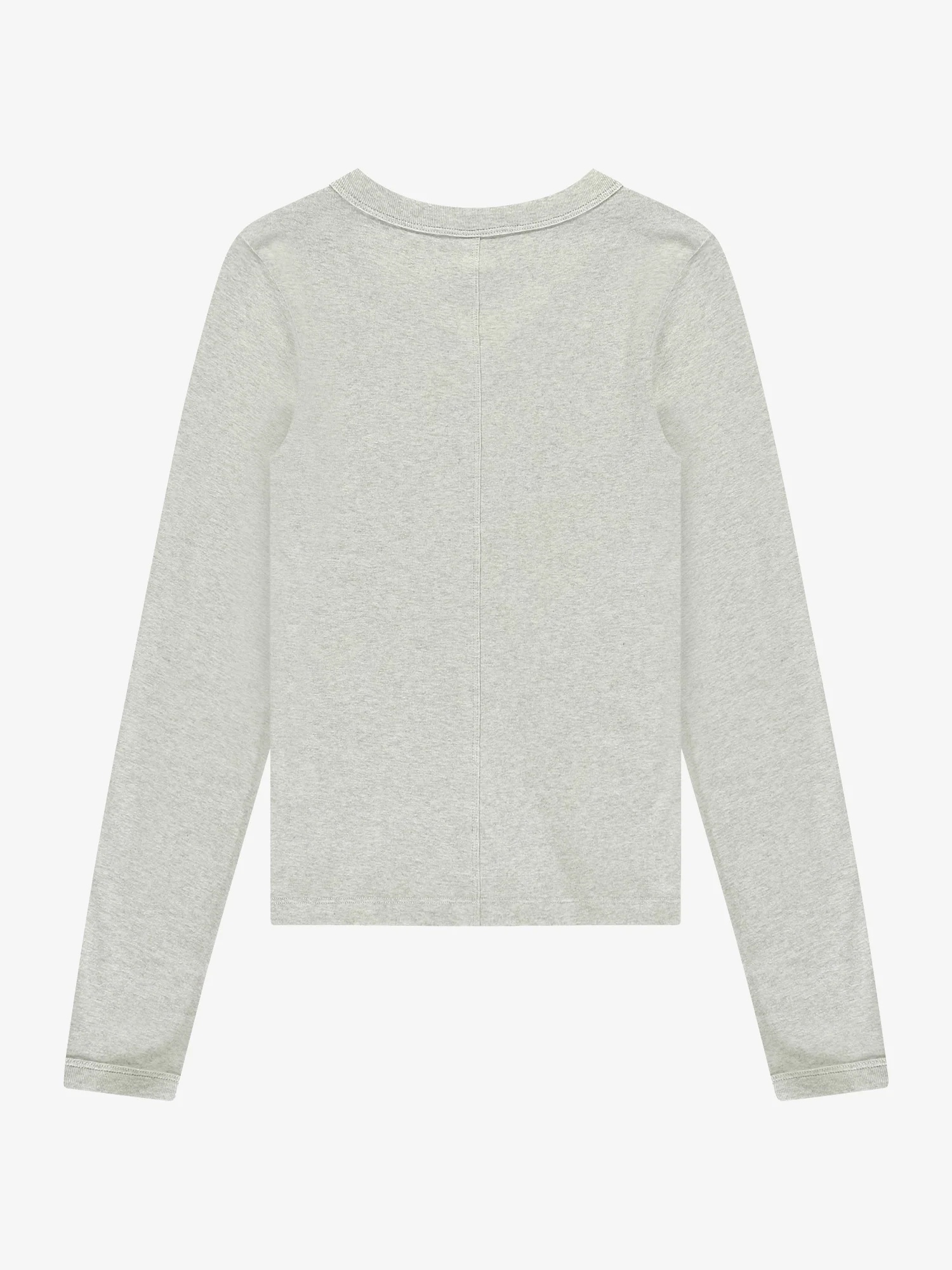 Jill Longsleeve | Heather Grey - Image 2