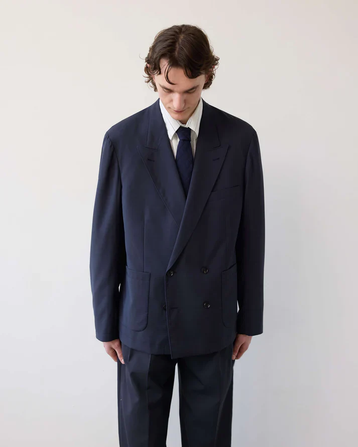 Kirk Unstructured Blazer  | Midnight