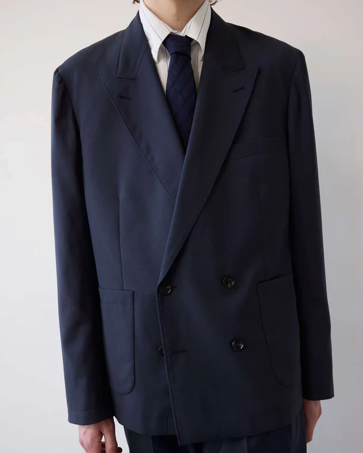Kirk Unstructured Blazer  | Midnight - Image 3