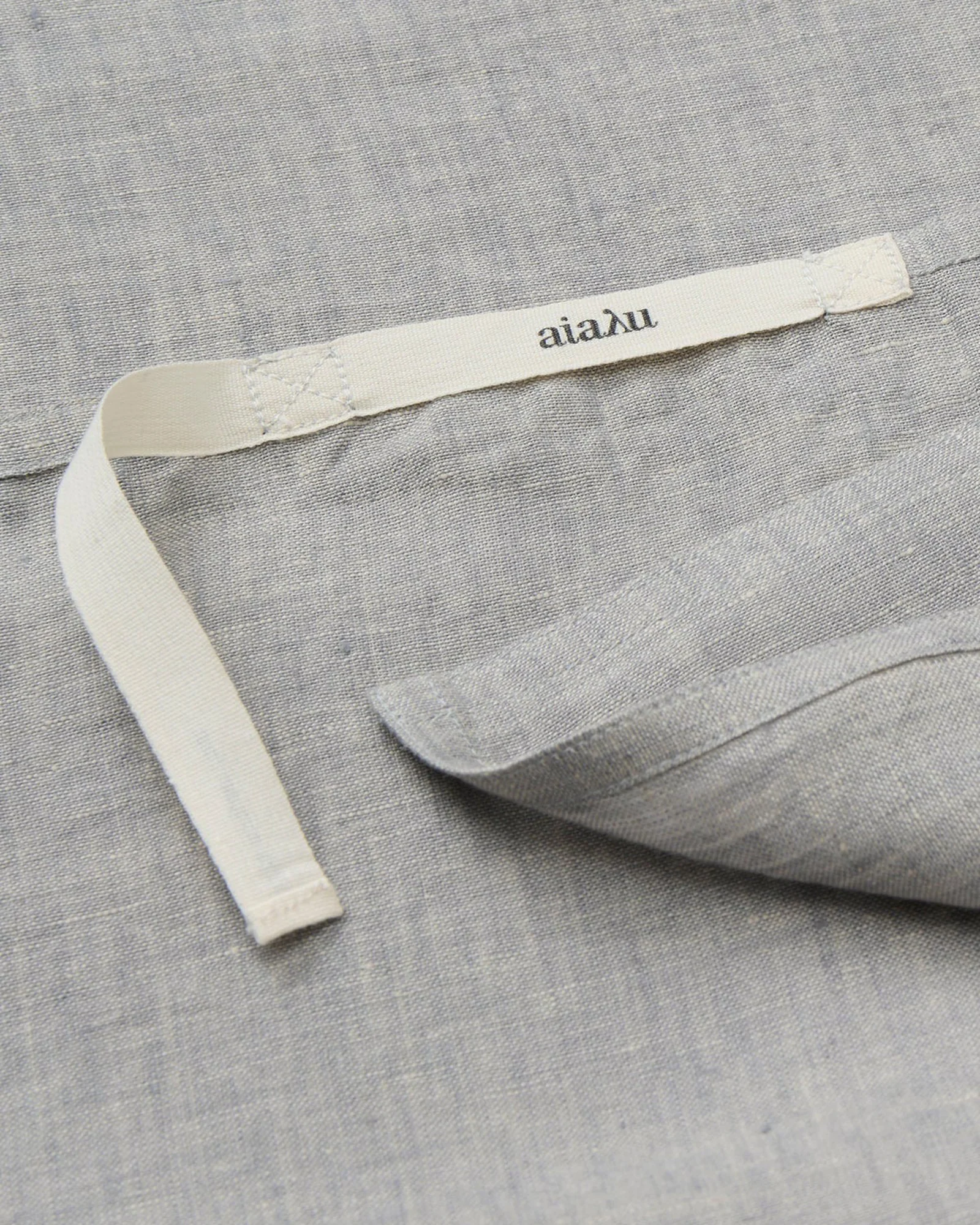 Linen Kitchen Towel |Â Grey - Image 2