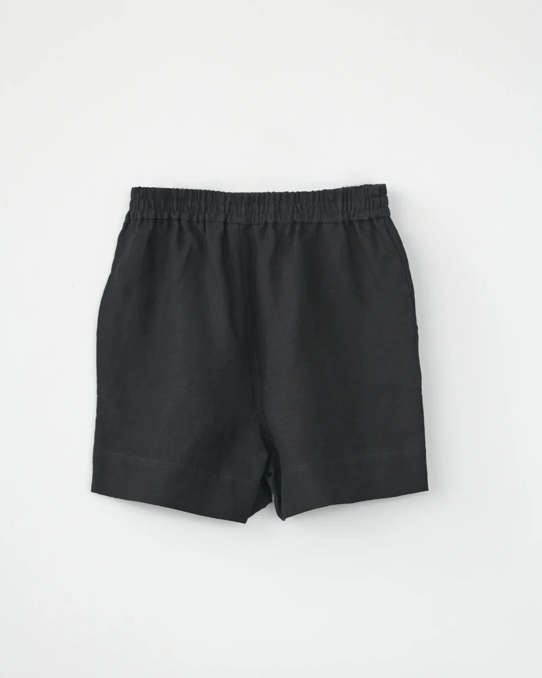 Linen Shorts | Black