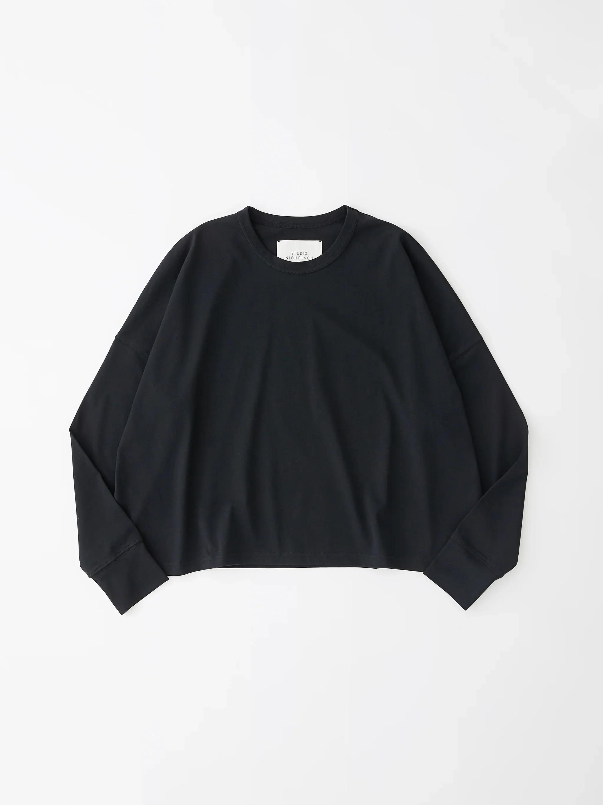 Loop Long Sleeve T-Shirt | Black