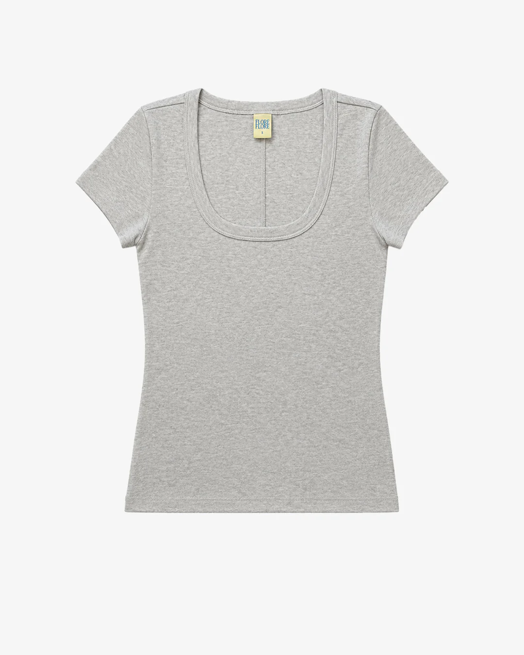 Lulu Baby Tee | Heather Grey