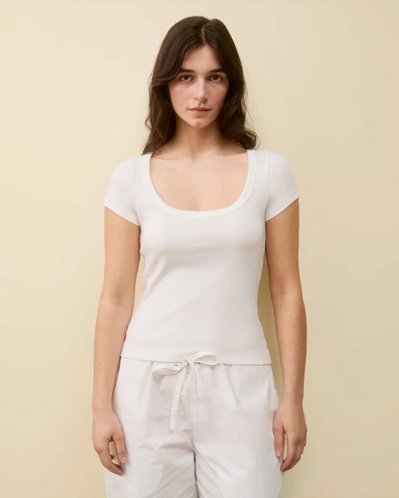 Lulu Baby Tee | White - Image 4