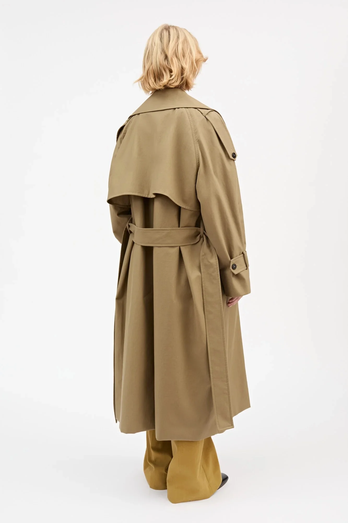 Luna Trenchcoat | Light Khaki - Image 4