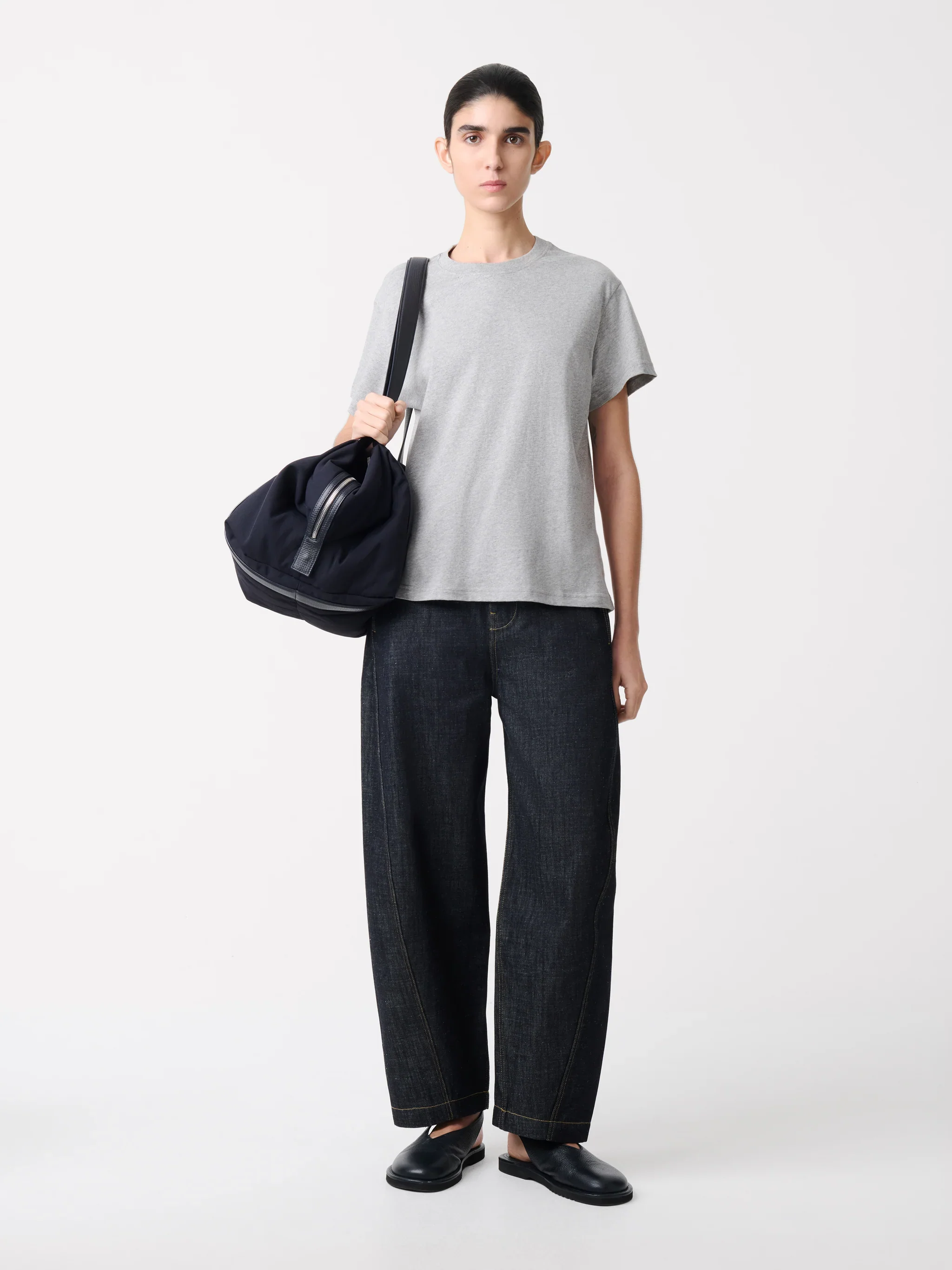 Marine T-Shirt | Grey Marl - Image 4