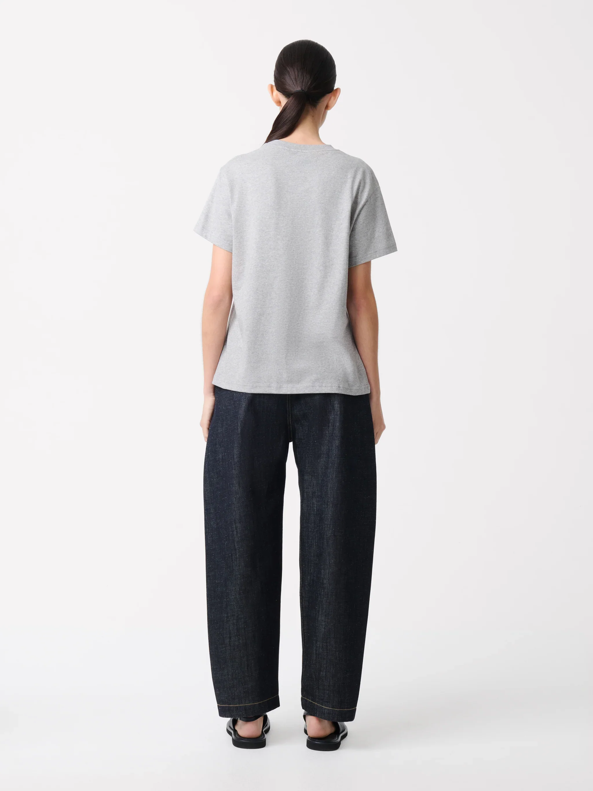 Marine T-Shirt | Grey Marl - Image 6