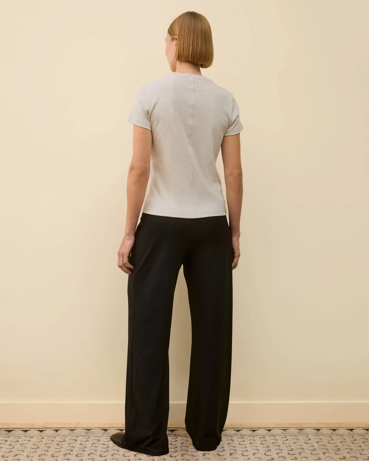 Monica Tee | Heather Grey - Image 3