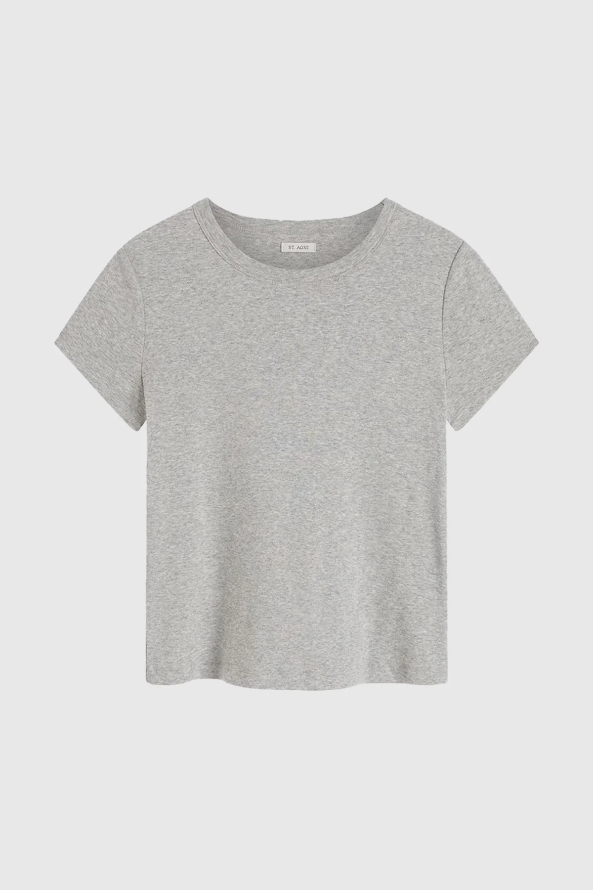 Organic Cotton Baby Tee | Grey Marle