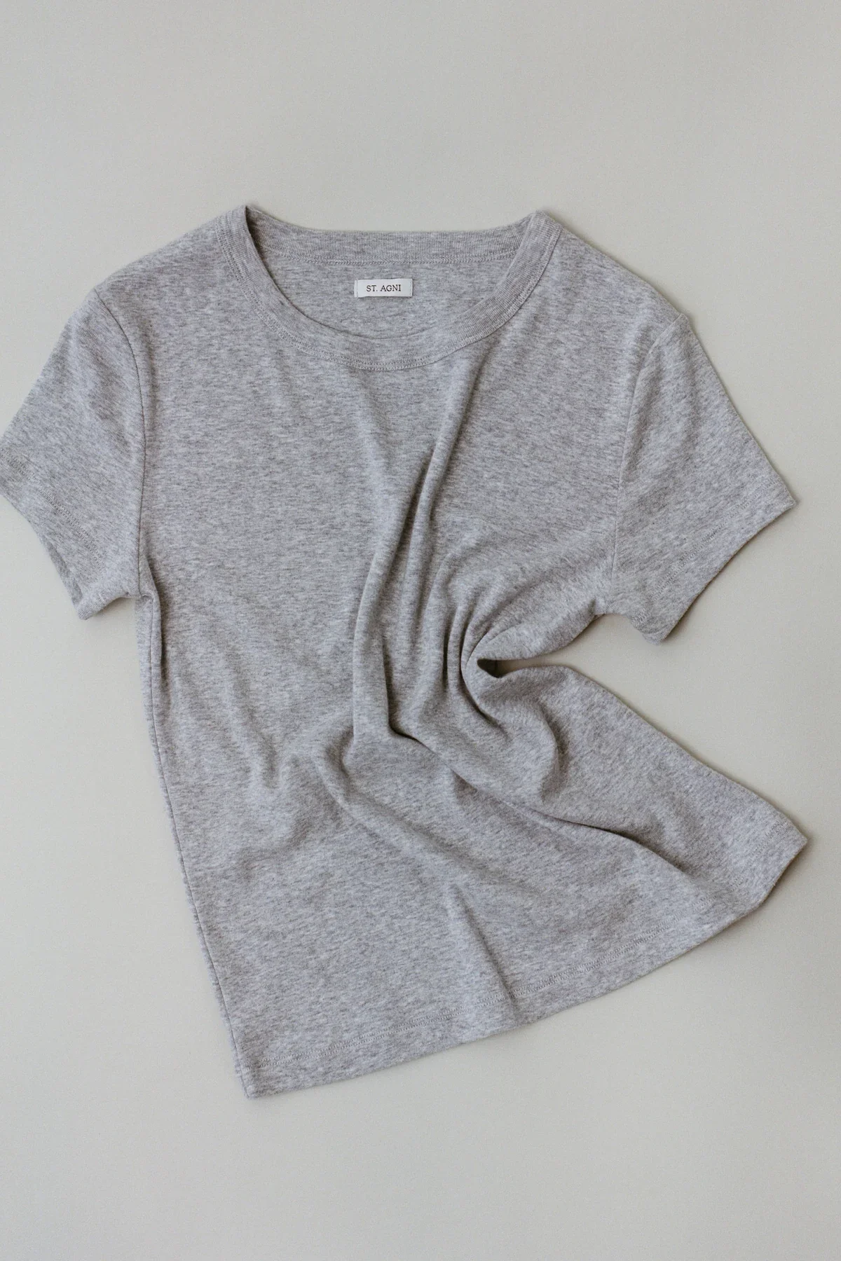 Organic Cotton Baby Tee | Grey Marle - Image 4