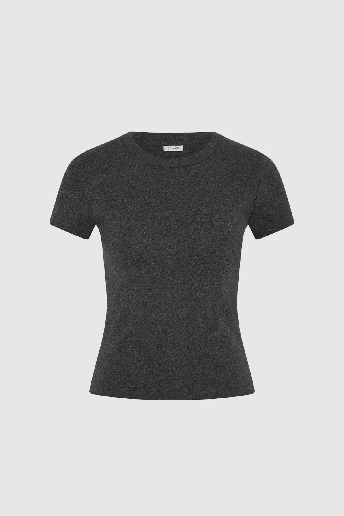 Organic Cotton Baby Tee | Charcoal Melange