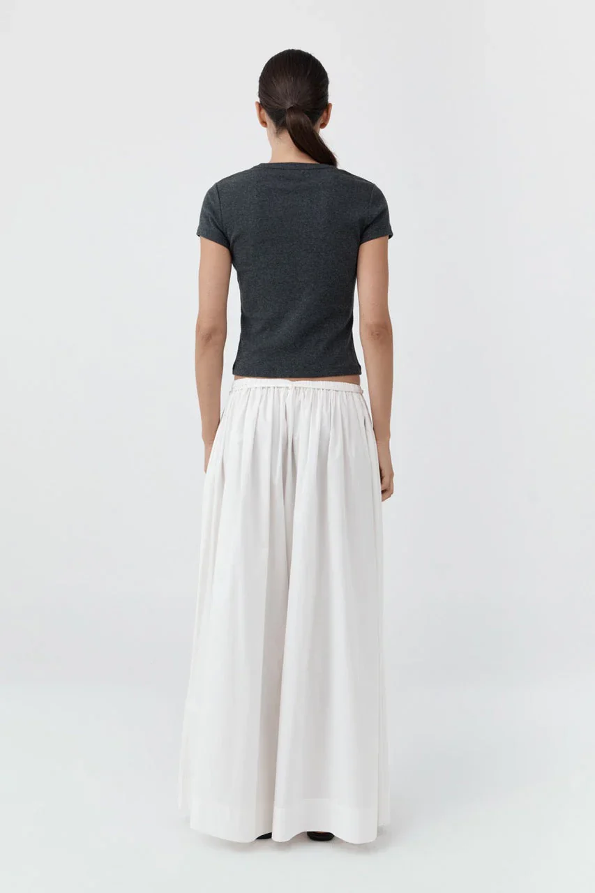 Organic Cotton Baby Tee | Charcoal Melange - Image 6