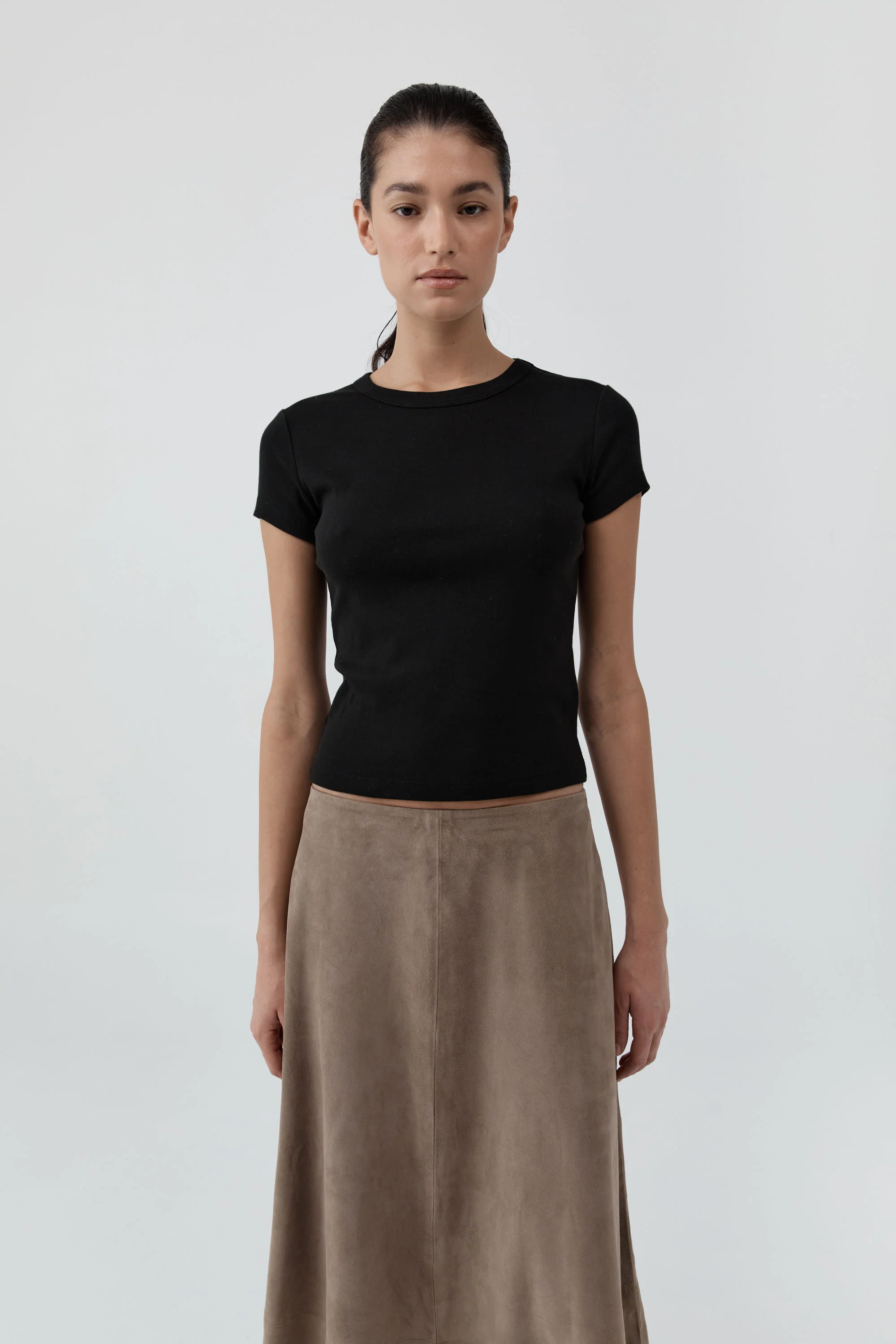 Organic Cotton Baby Tee |Â Jet Black