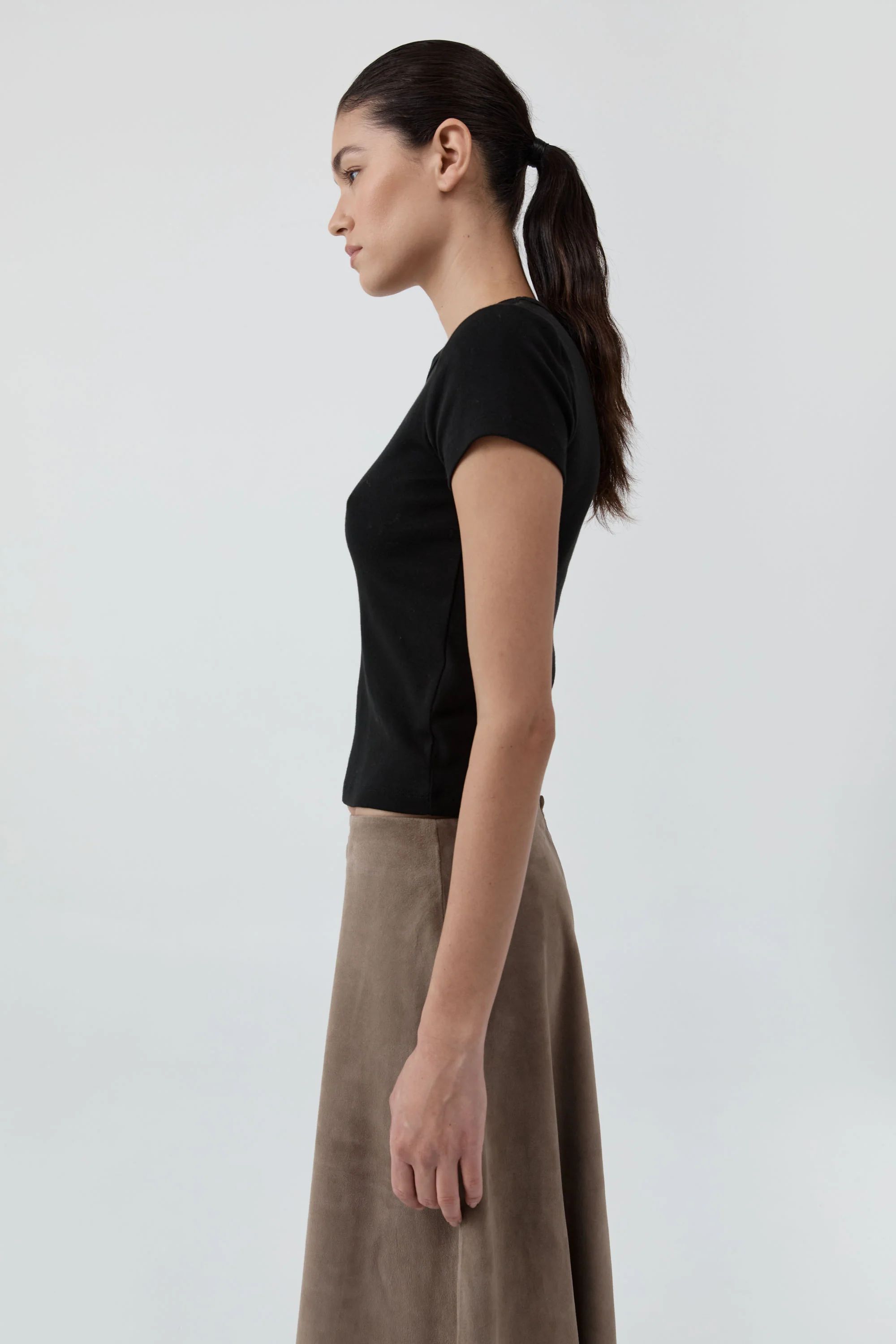 Organic Cotton Baby Tee |Â Jet Black - Image 3