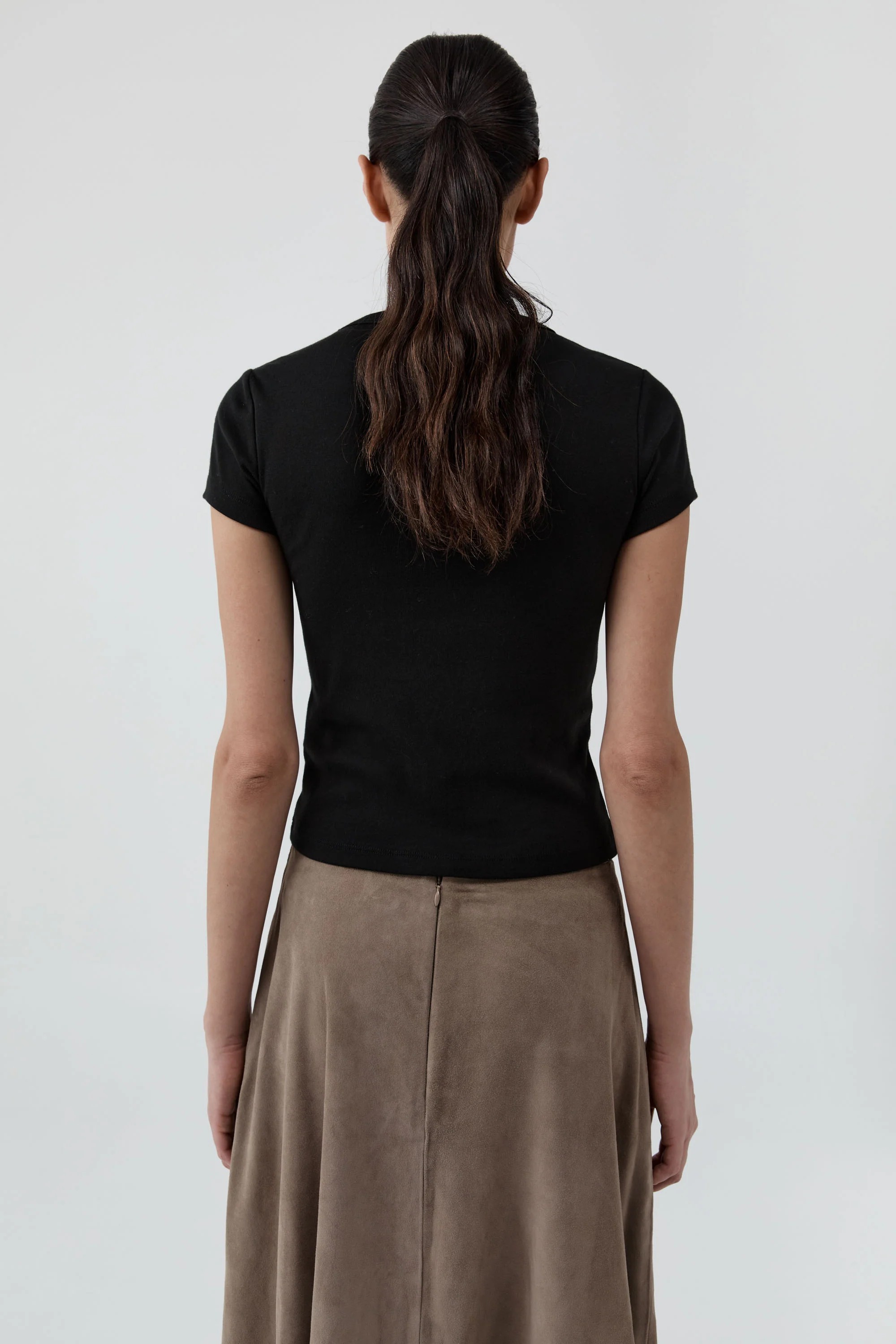 Organic Cotton Baby Tee |Â Jet Black - Image 4