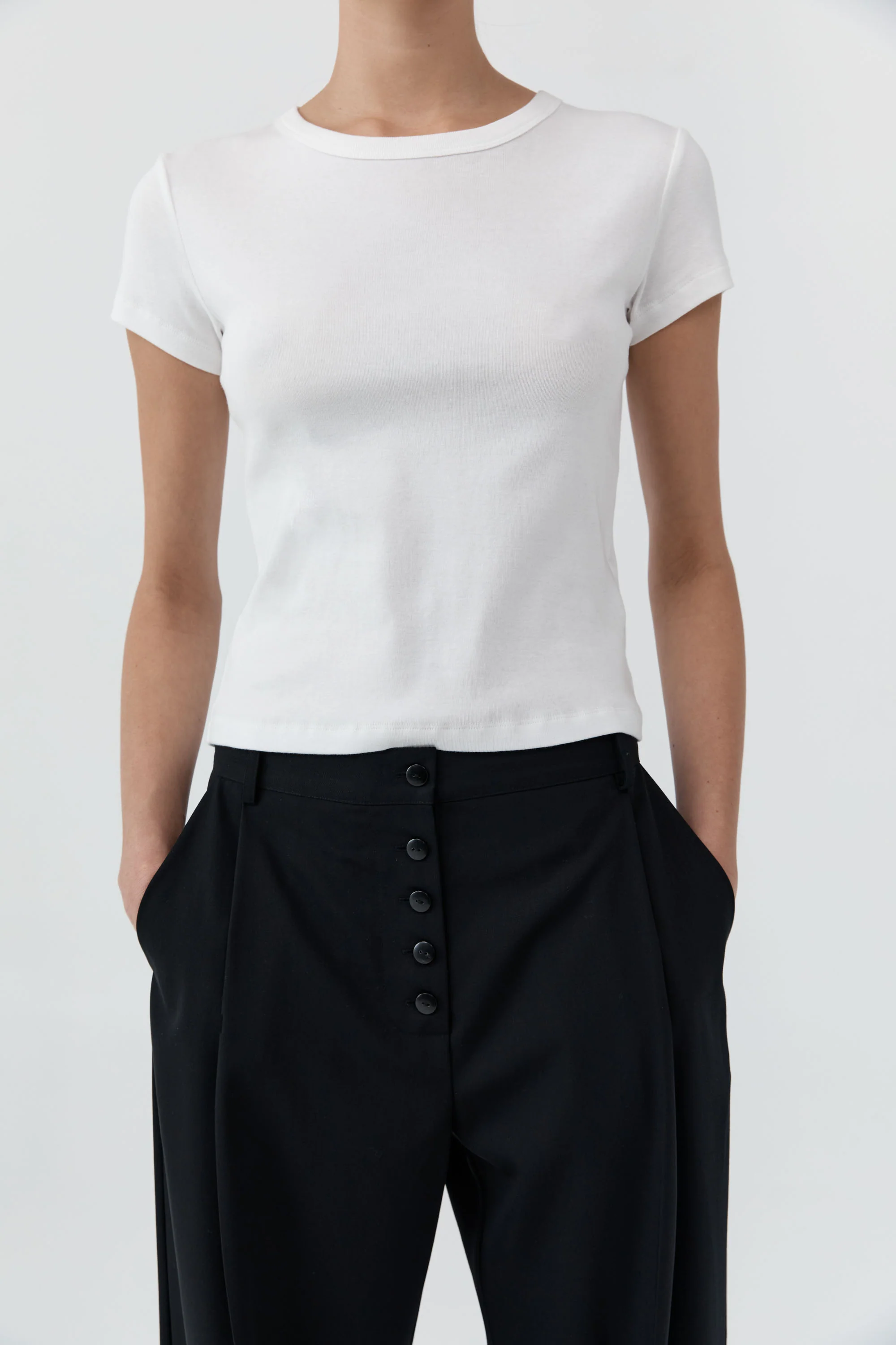 Organic Cotton Baby Tee | White - Image 3