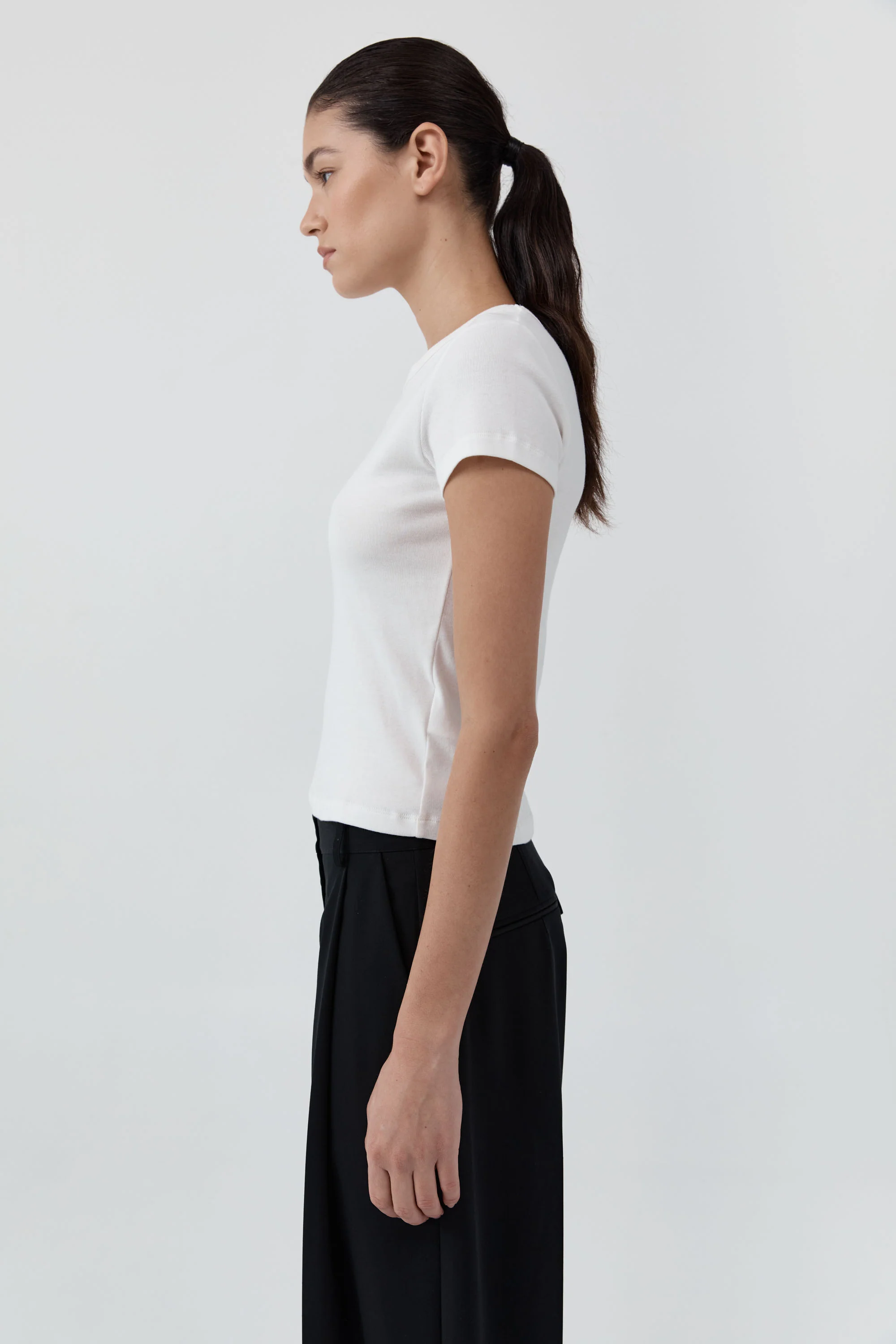 Organic Cotton Baby Tee | White - Image 4