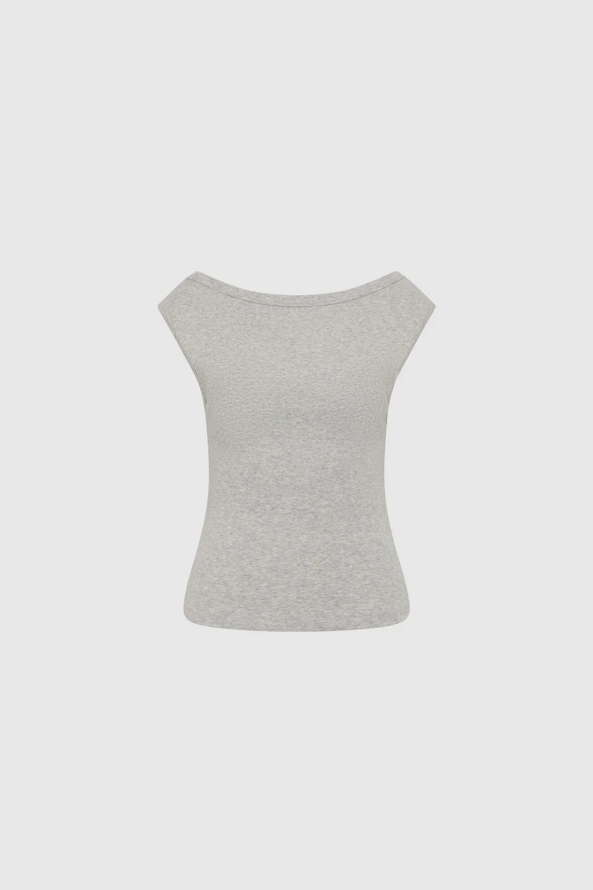 Organic Cotton Ballerina Top | Grey Marle