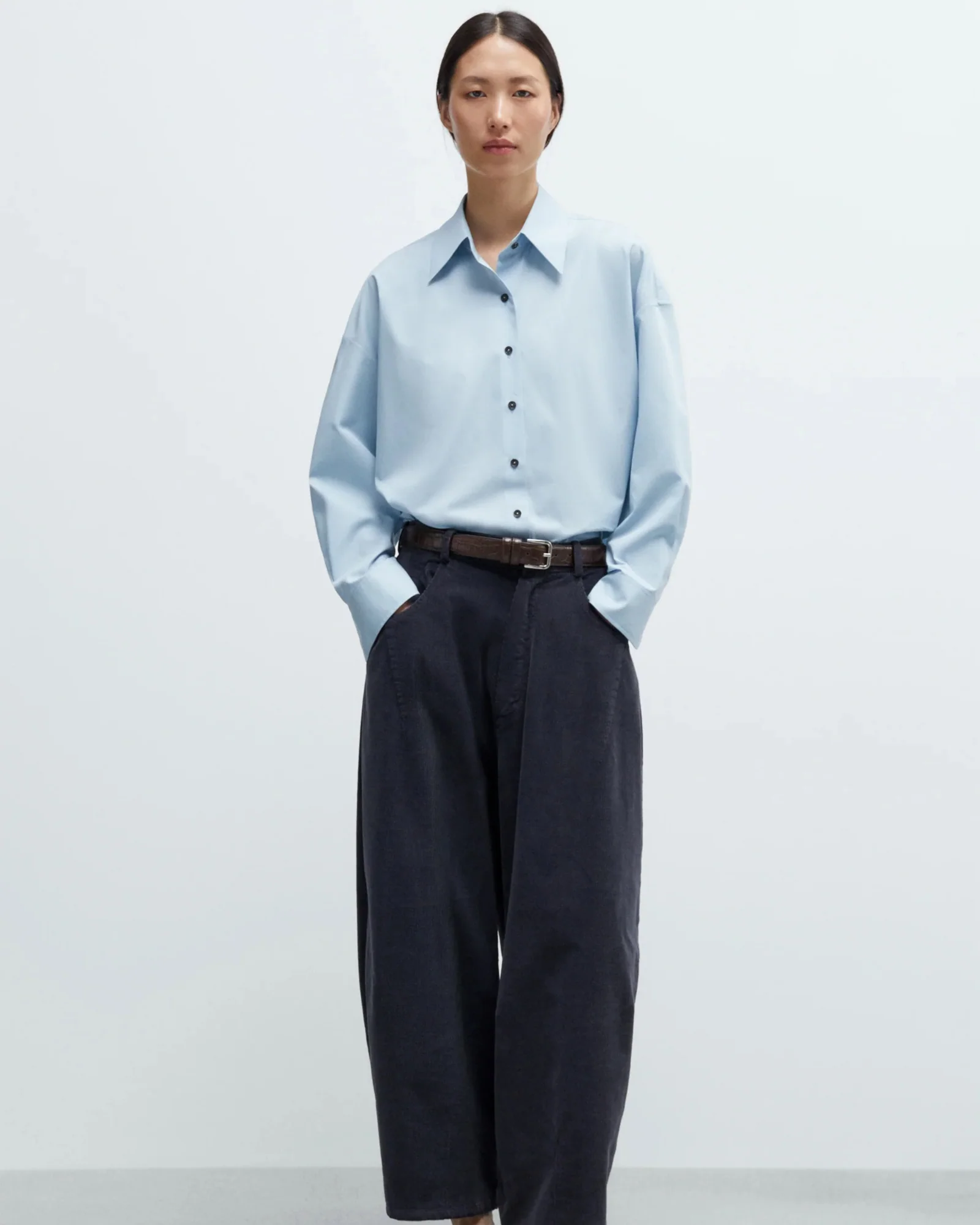 Oversized Shirt | Baby Blue - Image 2