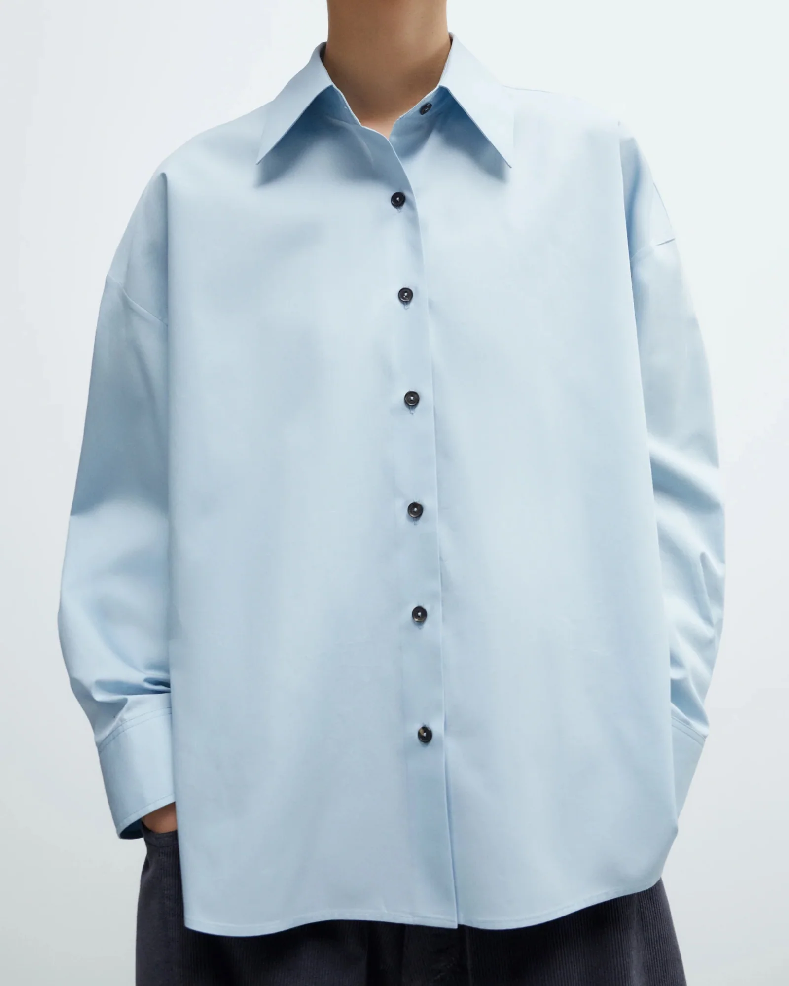 Oversized Shirt | Baby Blue - Image 3