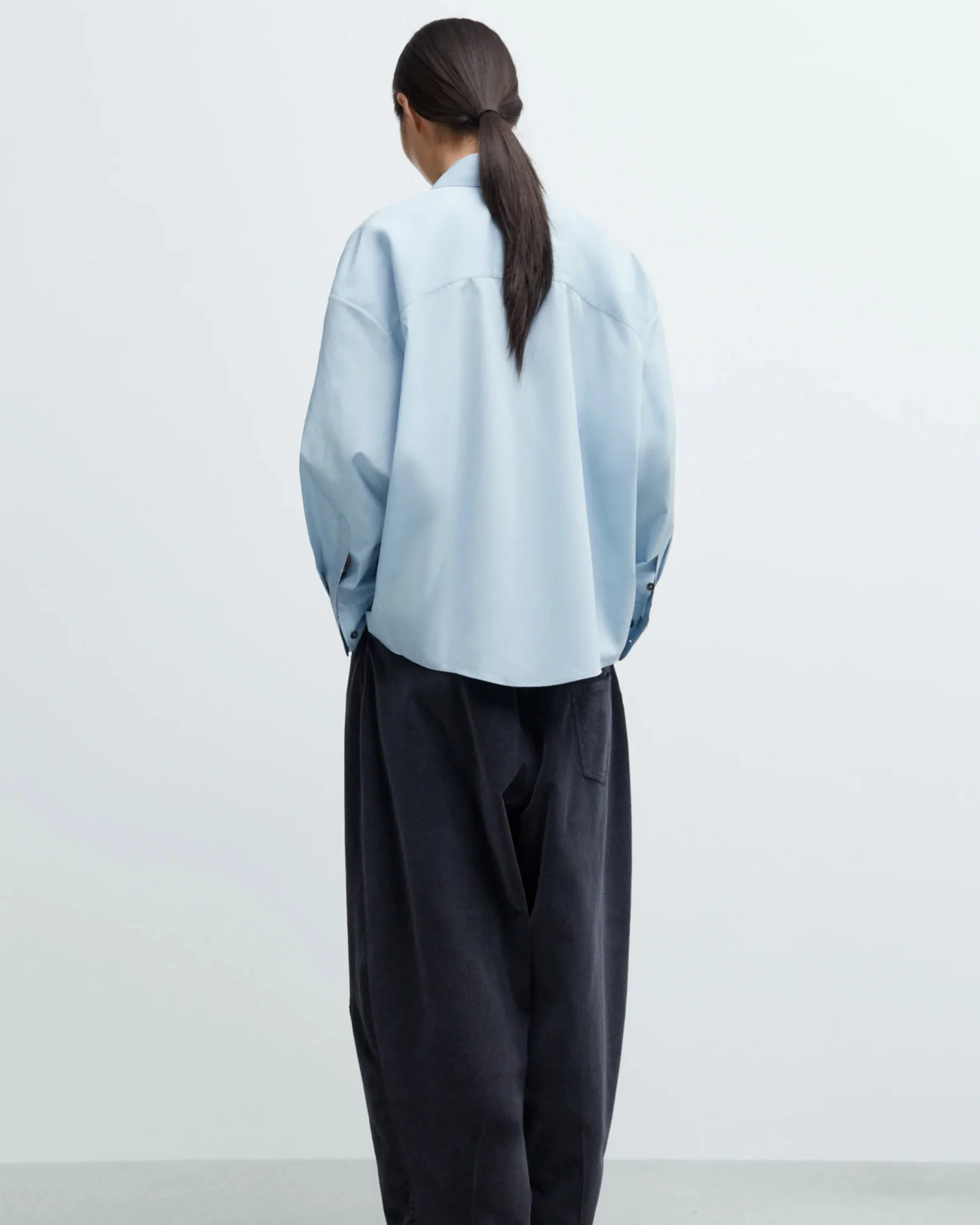 Oversized Shirt | Baby Blue - Image 4