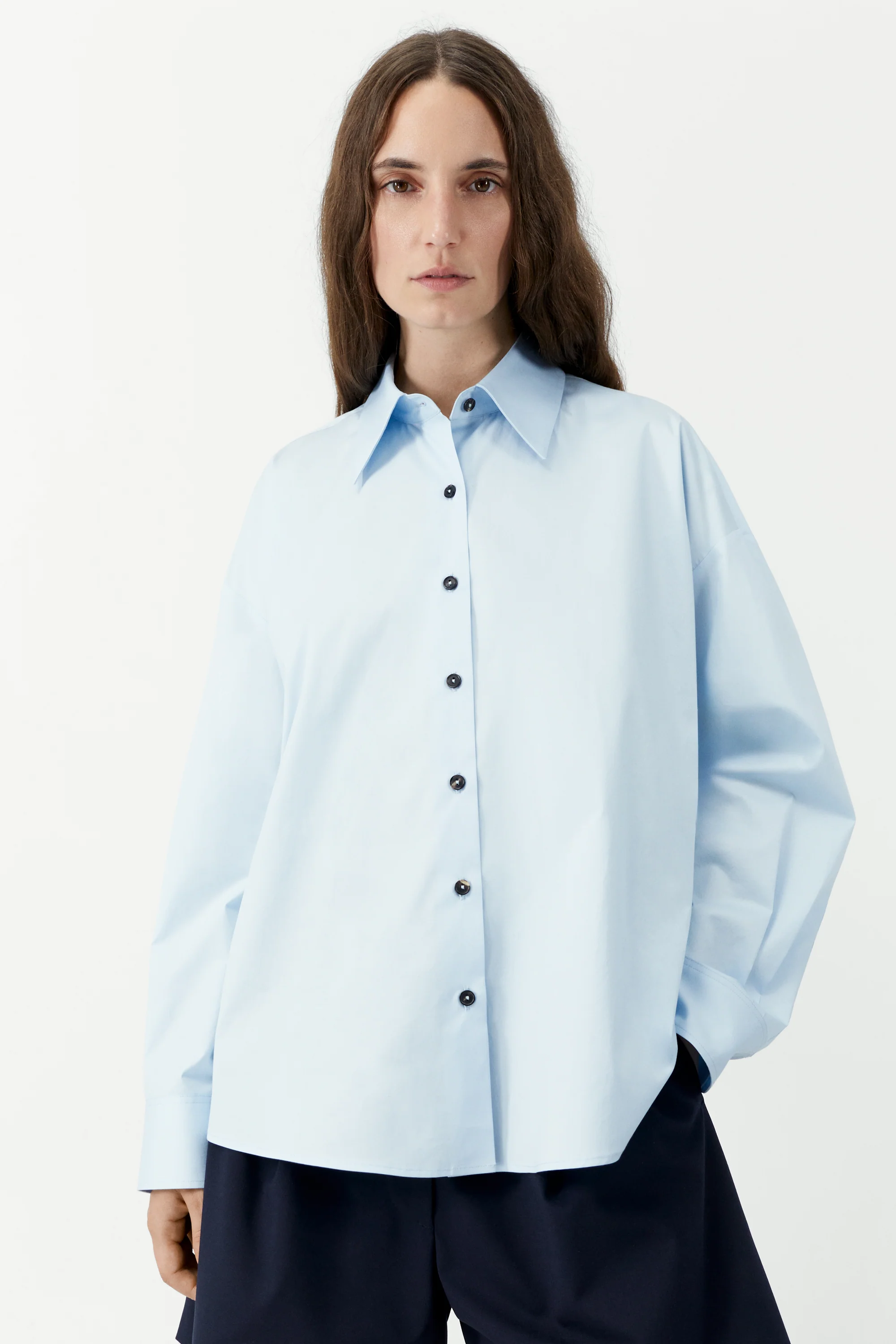 Oversized Shirt | Light Blue - Image 2