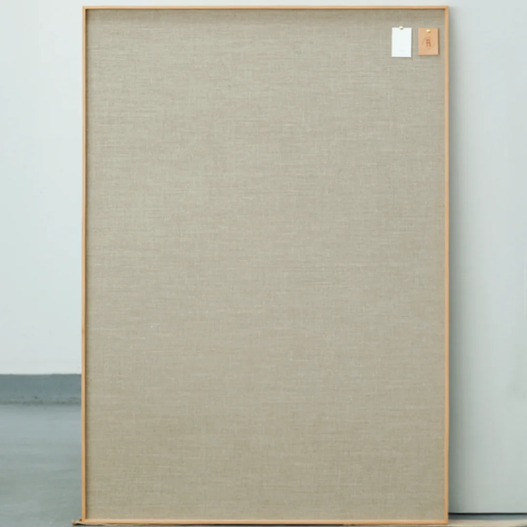 Pinboard w. Linen Canvas | Medium | Oak
