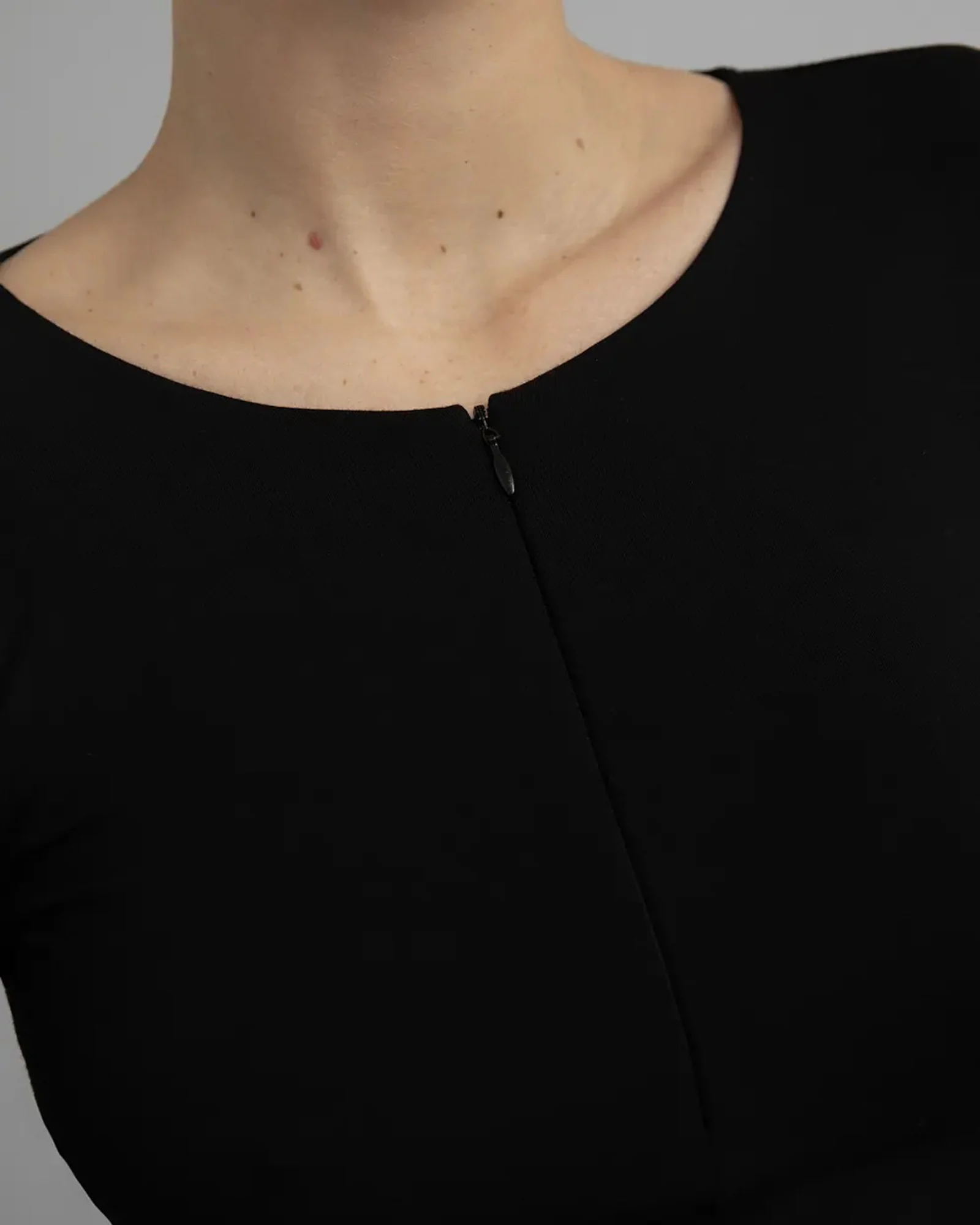 Recline Half Zip | Black - Image 3