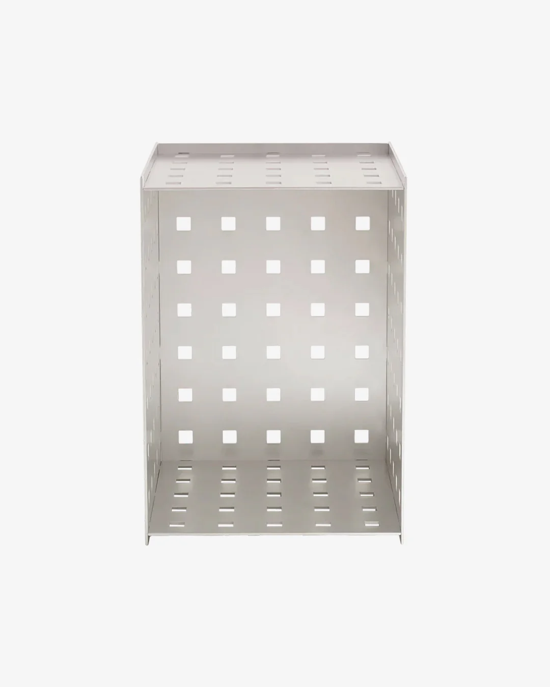 Rivet Box Table | Perforated Aluminium - Image 2