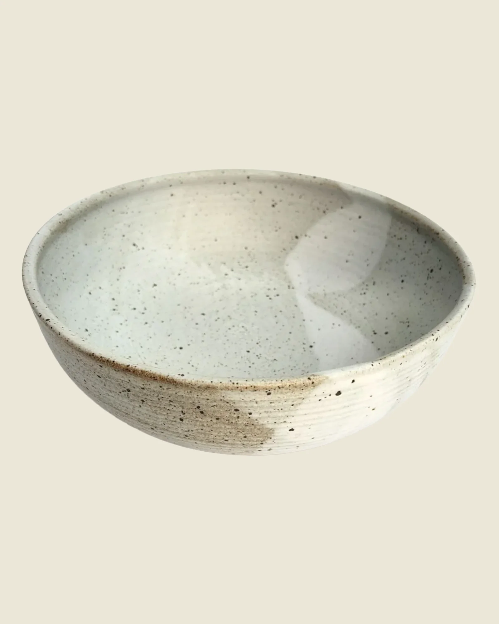 Serving Bowl | Large | Speckled Pale Grey - Image 2