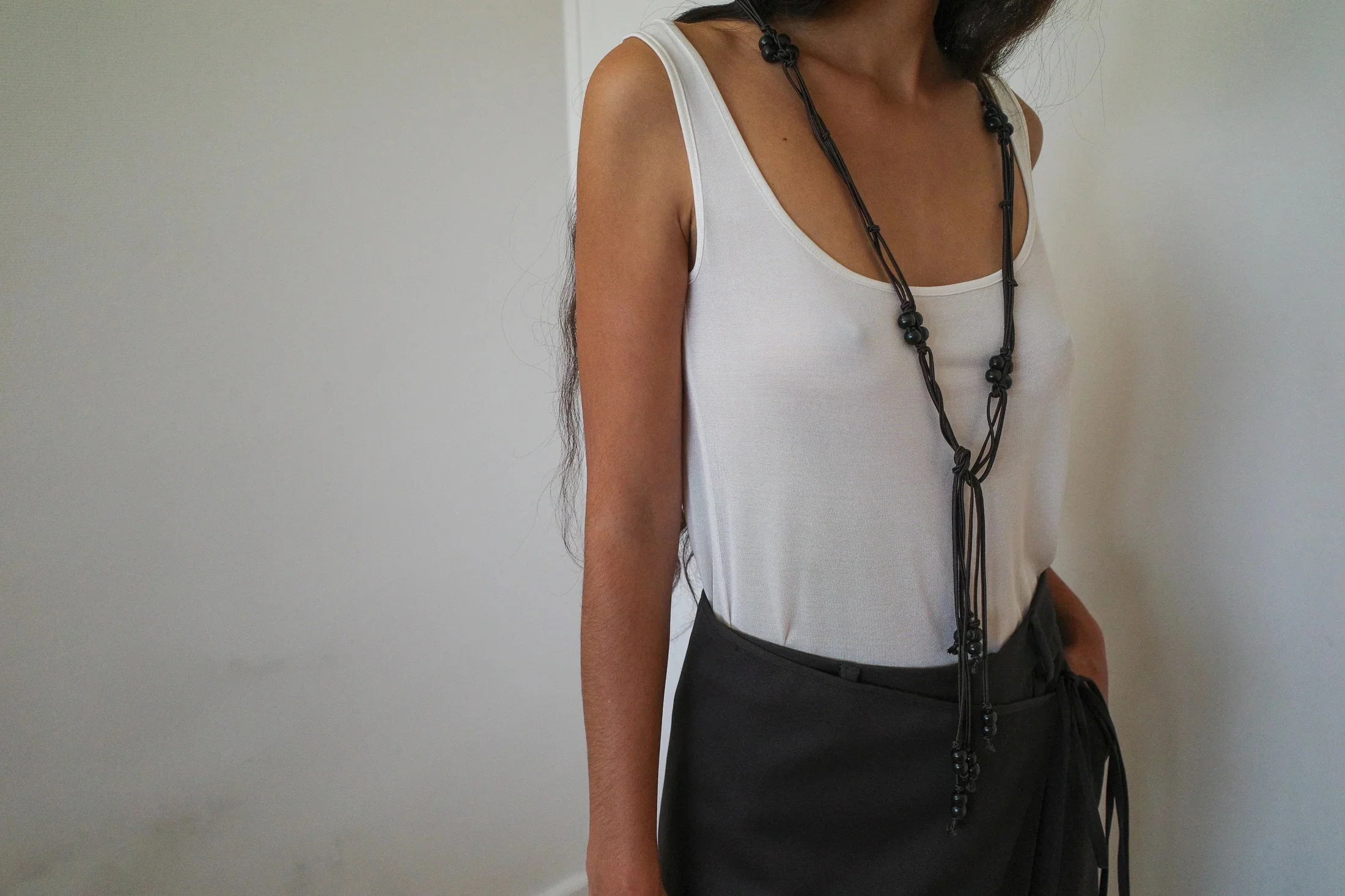 Sheer Stretch Silk Jersey | Brilliant White