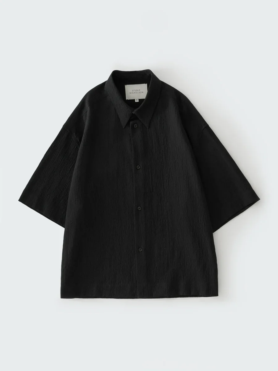 Sanko Matelasse Shirt | BLack