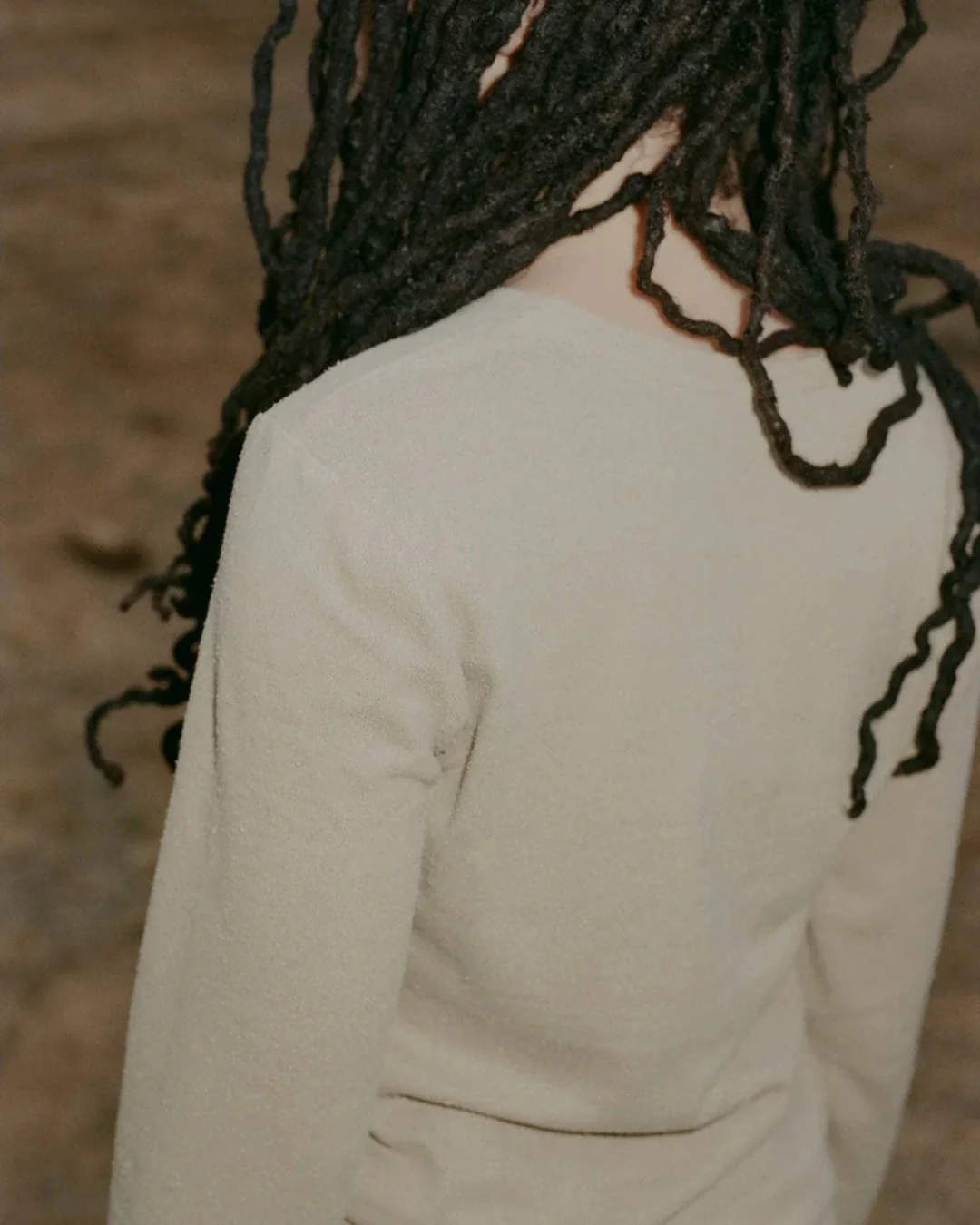 Silk Long Sleeve Tee | Acacia Brown - Image 4