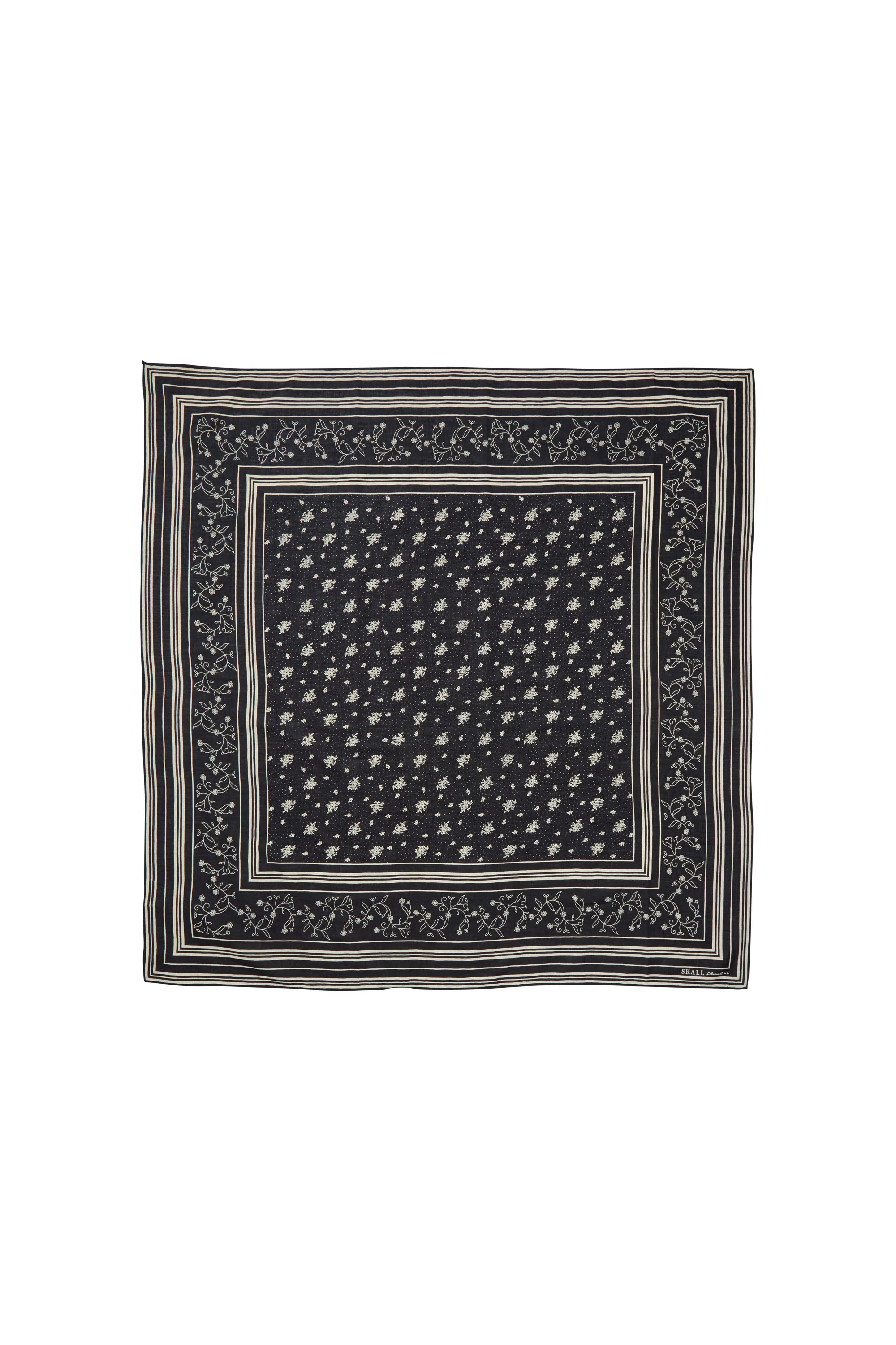 Skall Classic Scarf | Black 90x90