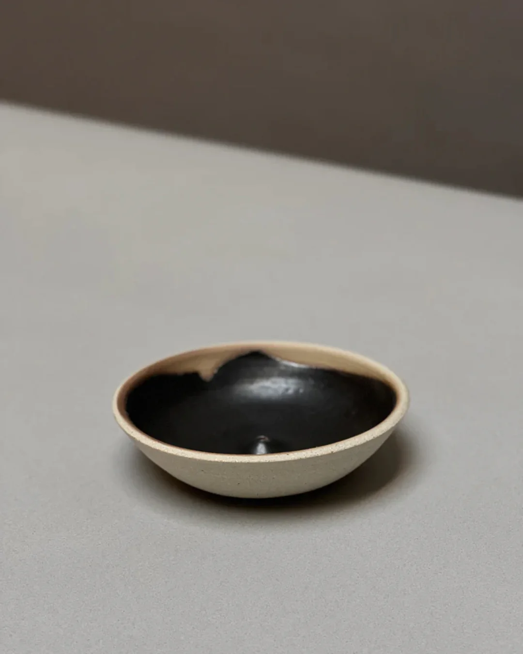 Stoneware Incense Holder | Coal Black - Image 3