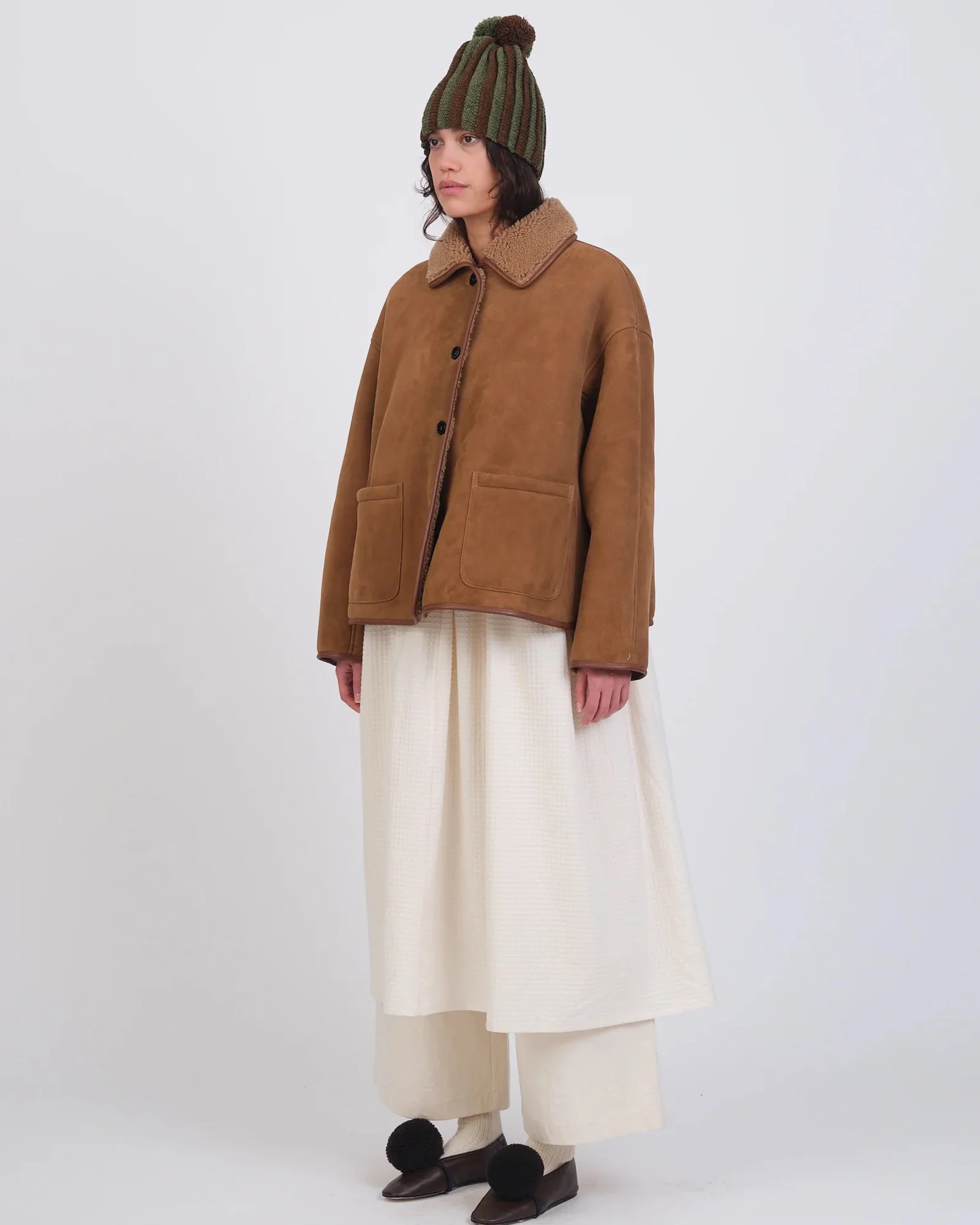 Suede Avis Jacket |Â Tan - Image 4