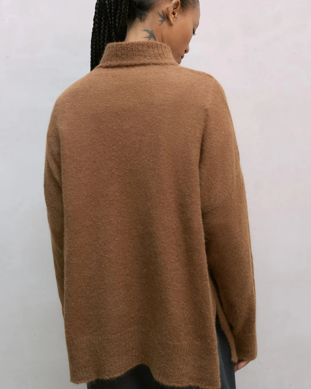 Suri Turtleneck Sweater | Camel - Image 3