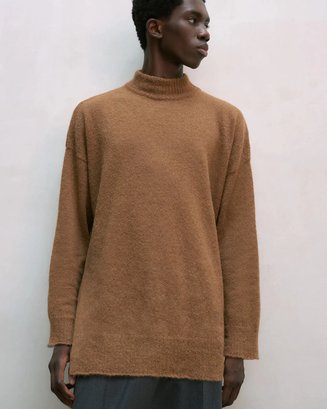 Suri Turtleneck Sweater | Camel - Image 4