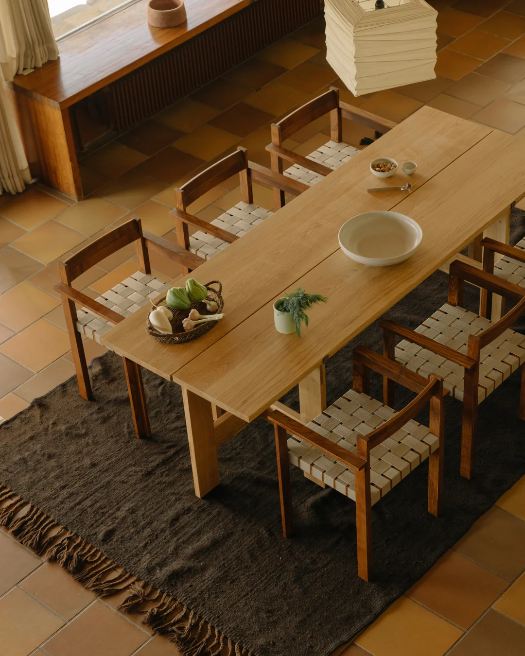 Symmetry Armrest Chair |Â Honey Ash Wood / Oat Fabric - Image 10