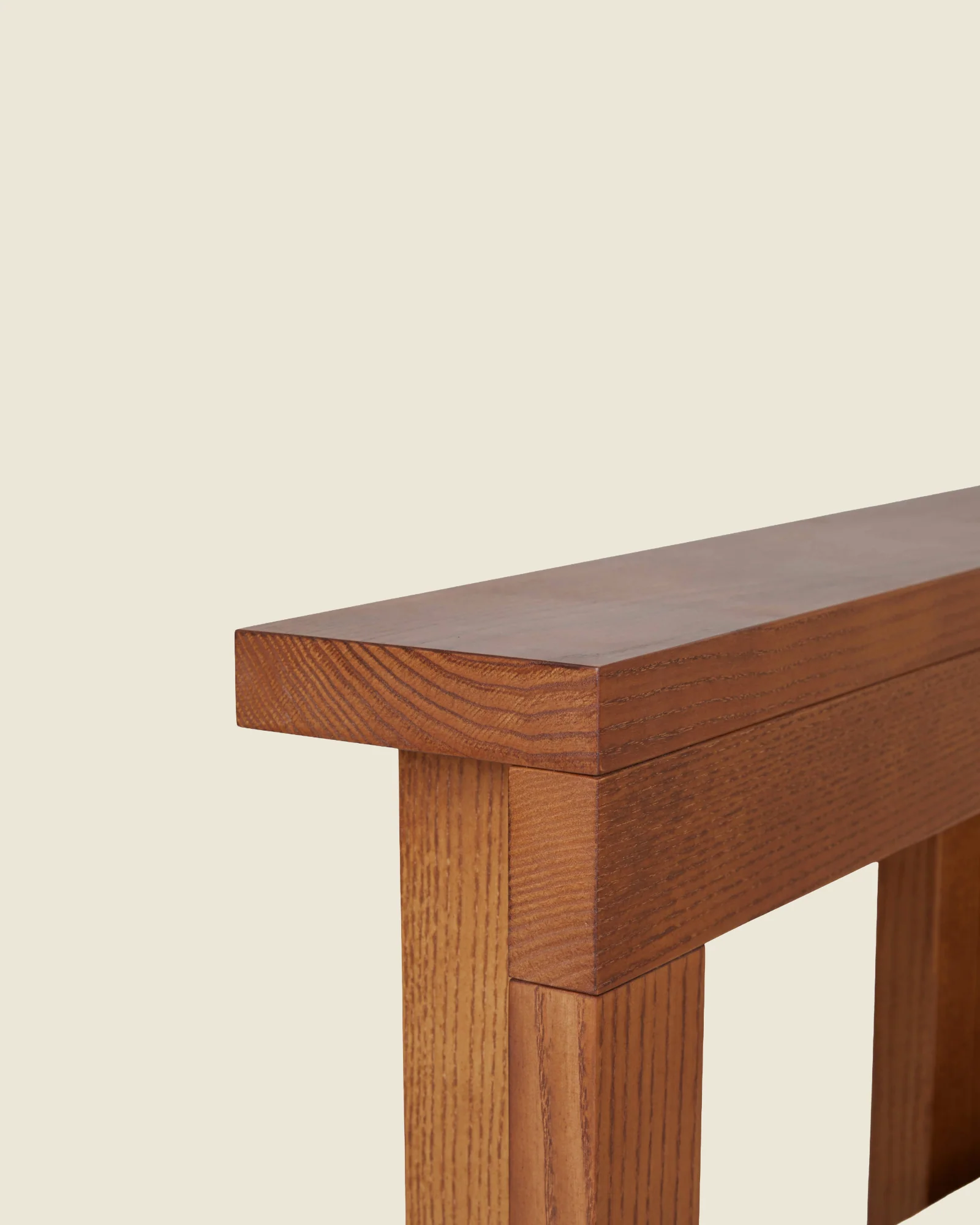 Symmetry Chair | Ash Wood | Oat Fabric - Image 7