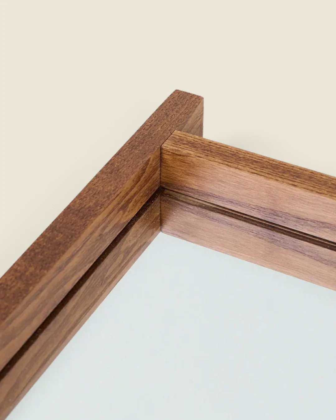 Symmetry Mirror |Â Honey Ash Wood | Large - Image 4