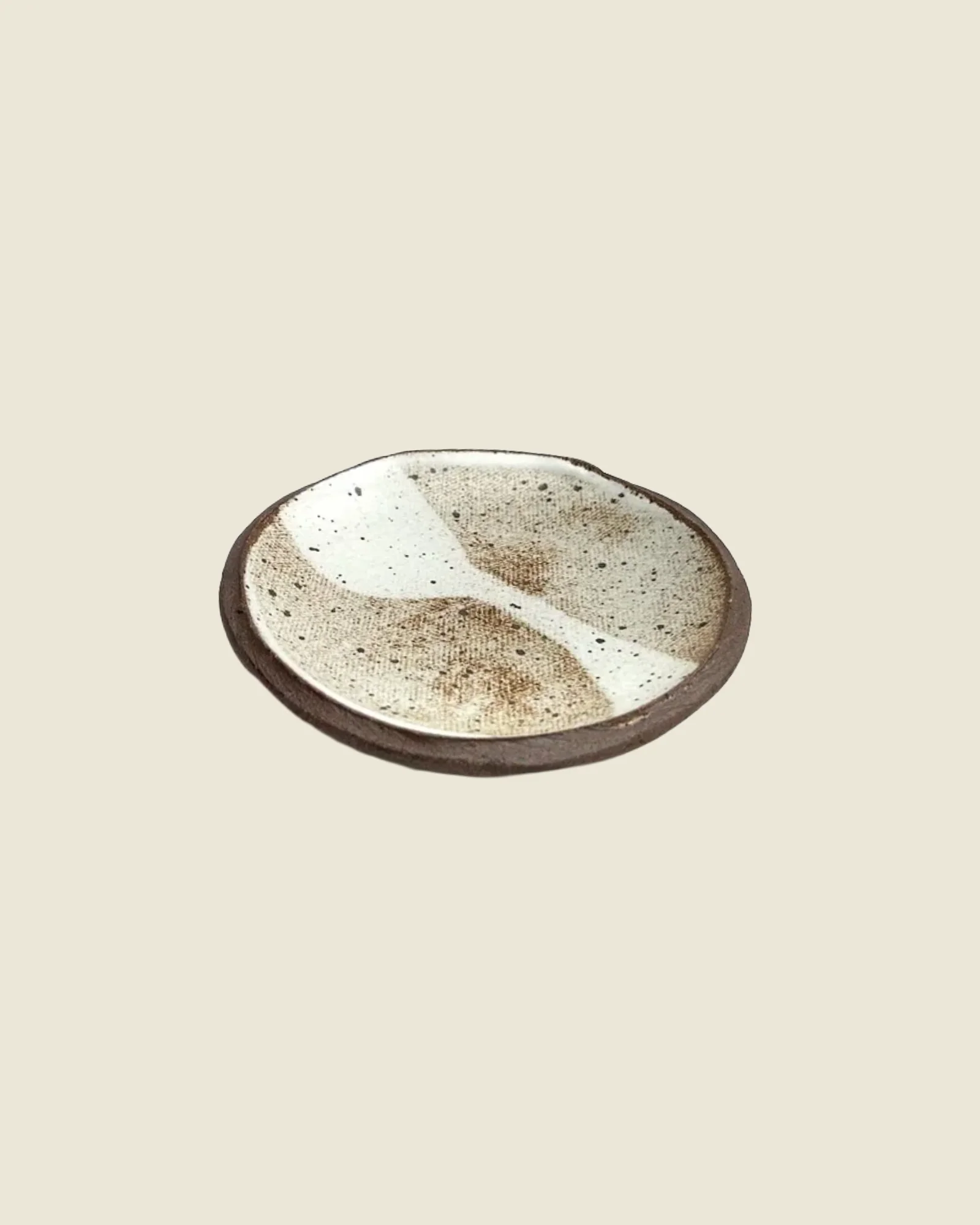 Tapas Plate | Raw Speckled Grey