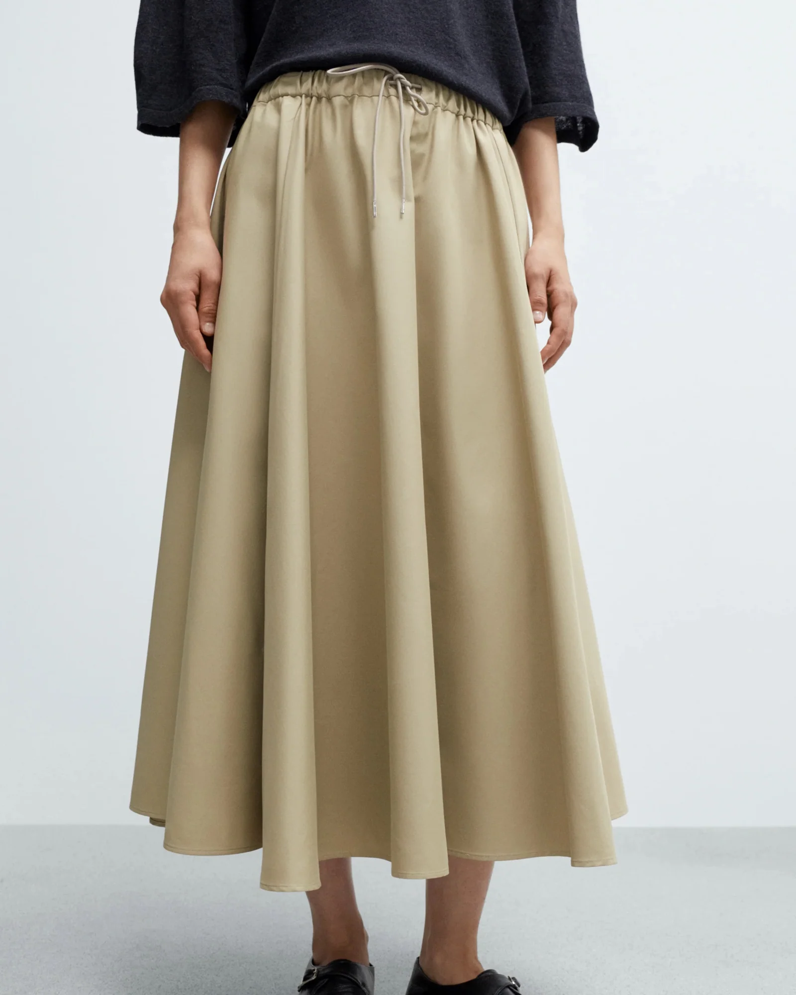 Technical Skirt | Camel - Image 3