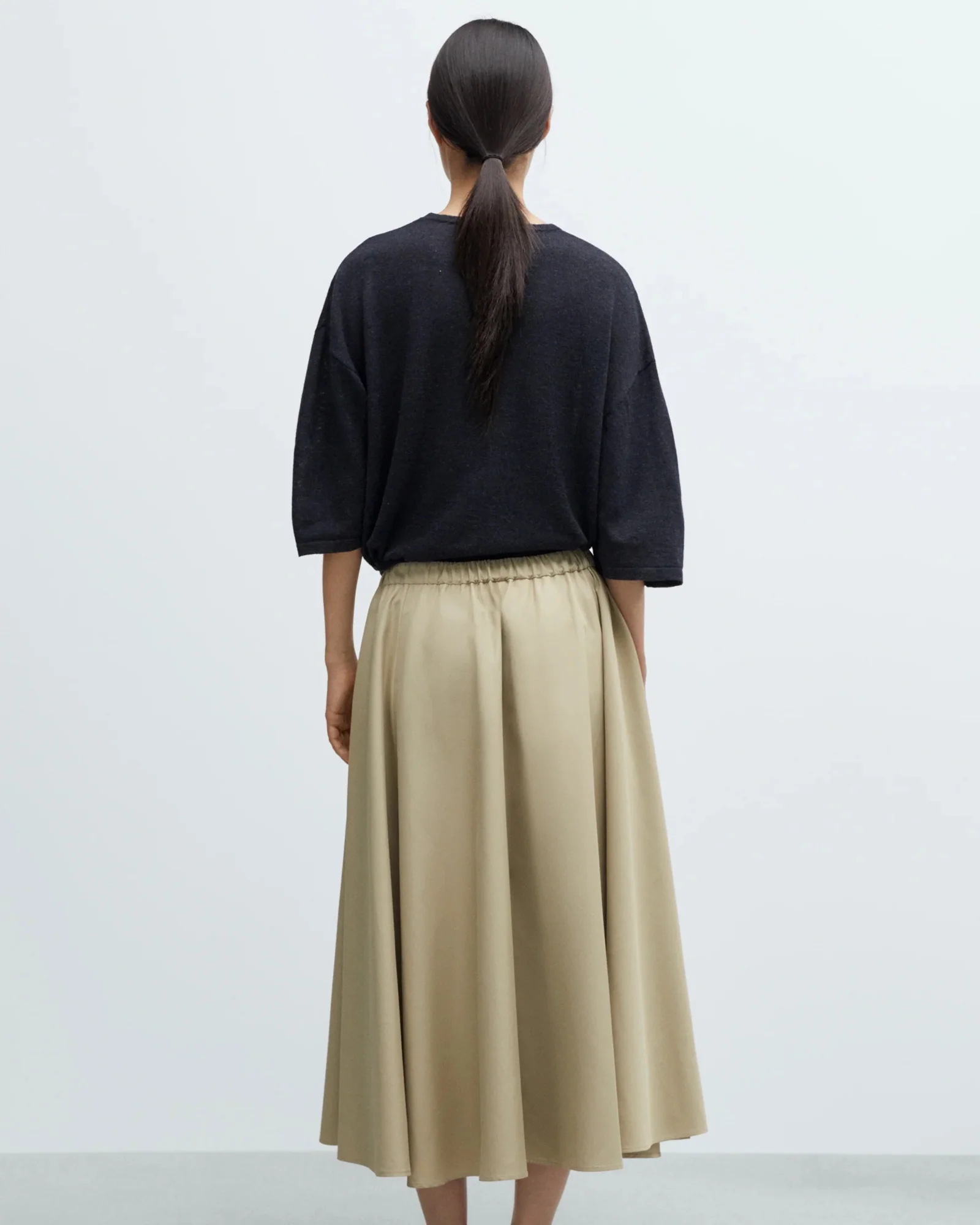 Technical Skirt | Camel - Image 4