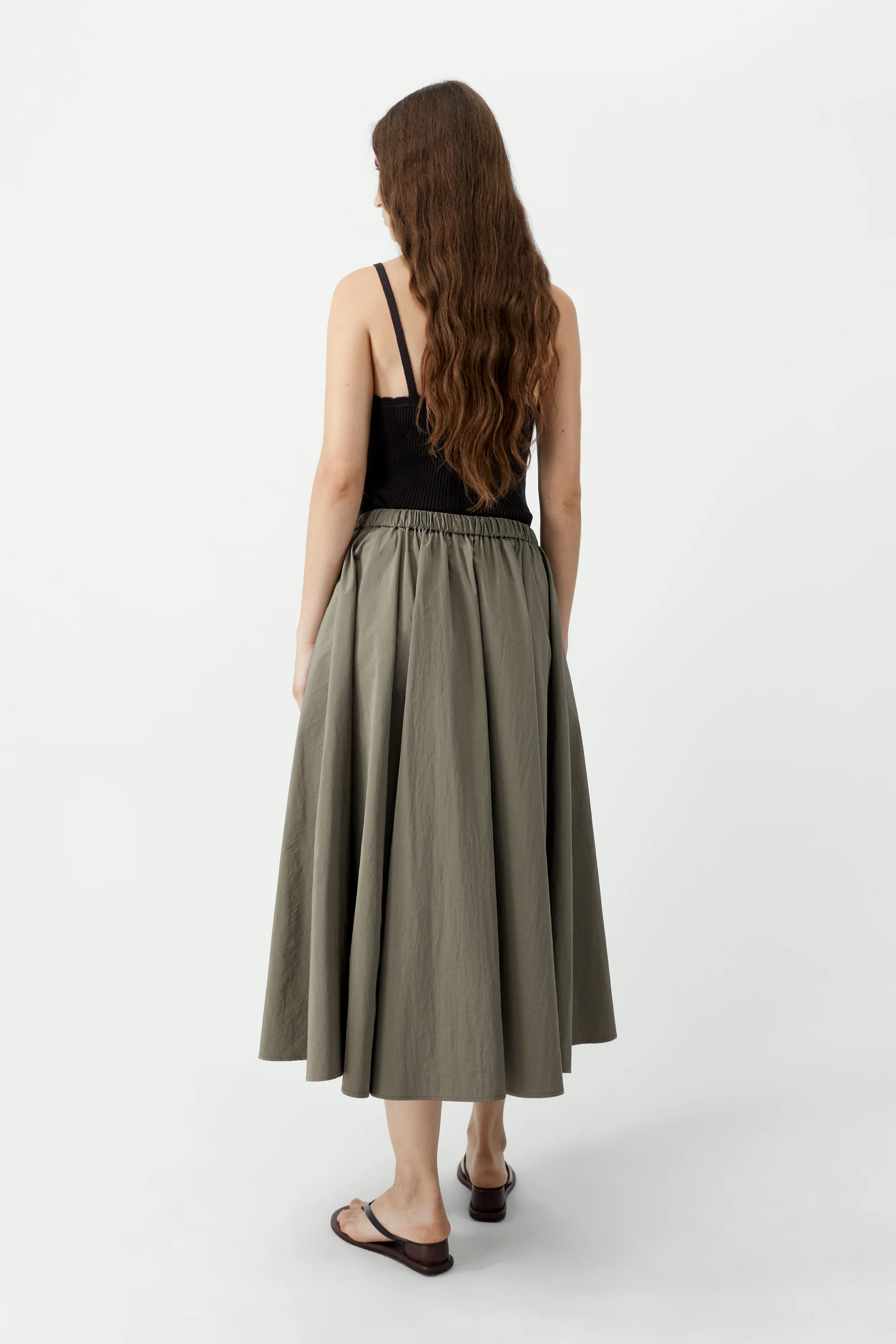 Technical Skirt | Vetiver - Image 3