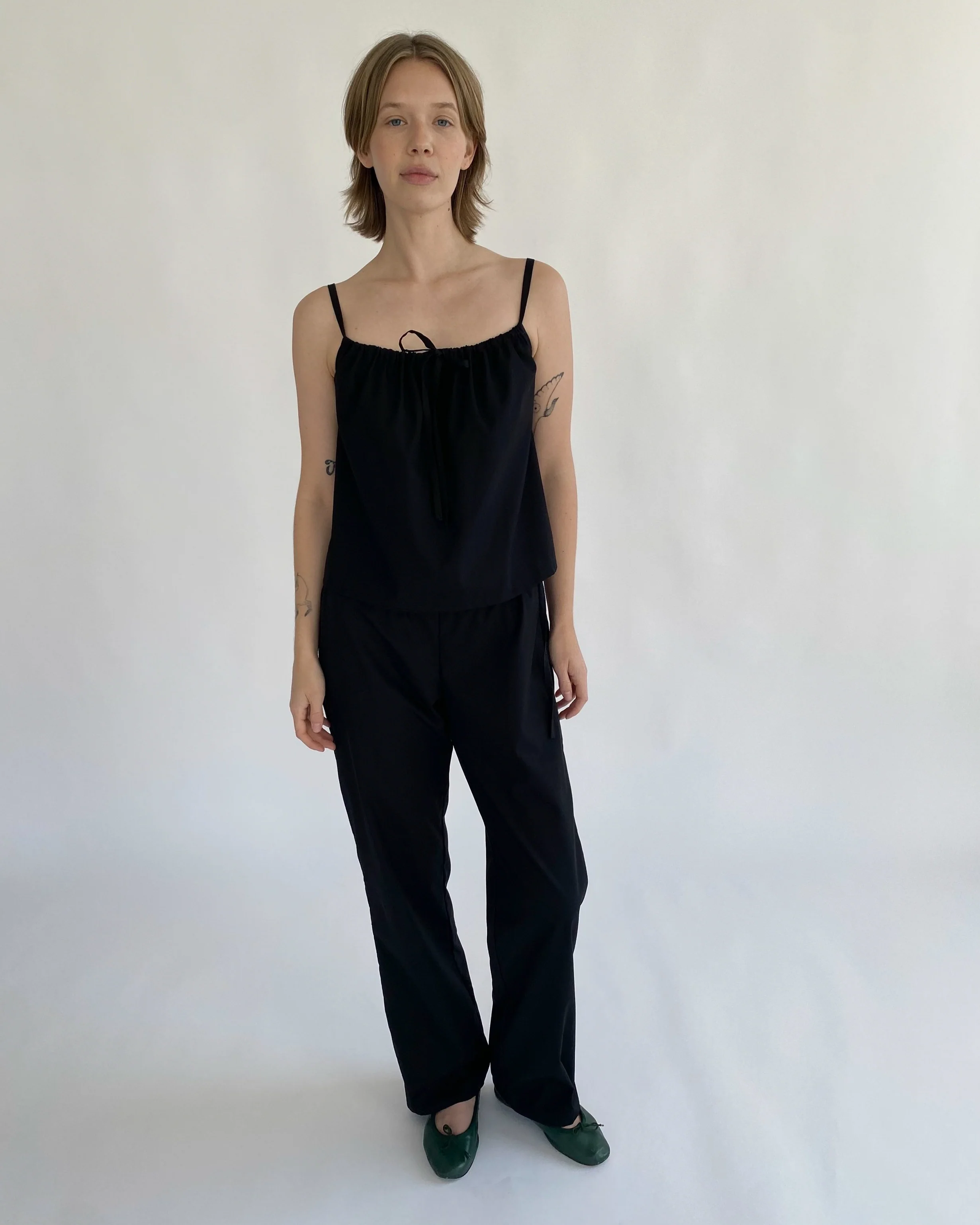 Tie Pants | Black - Image 2