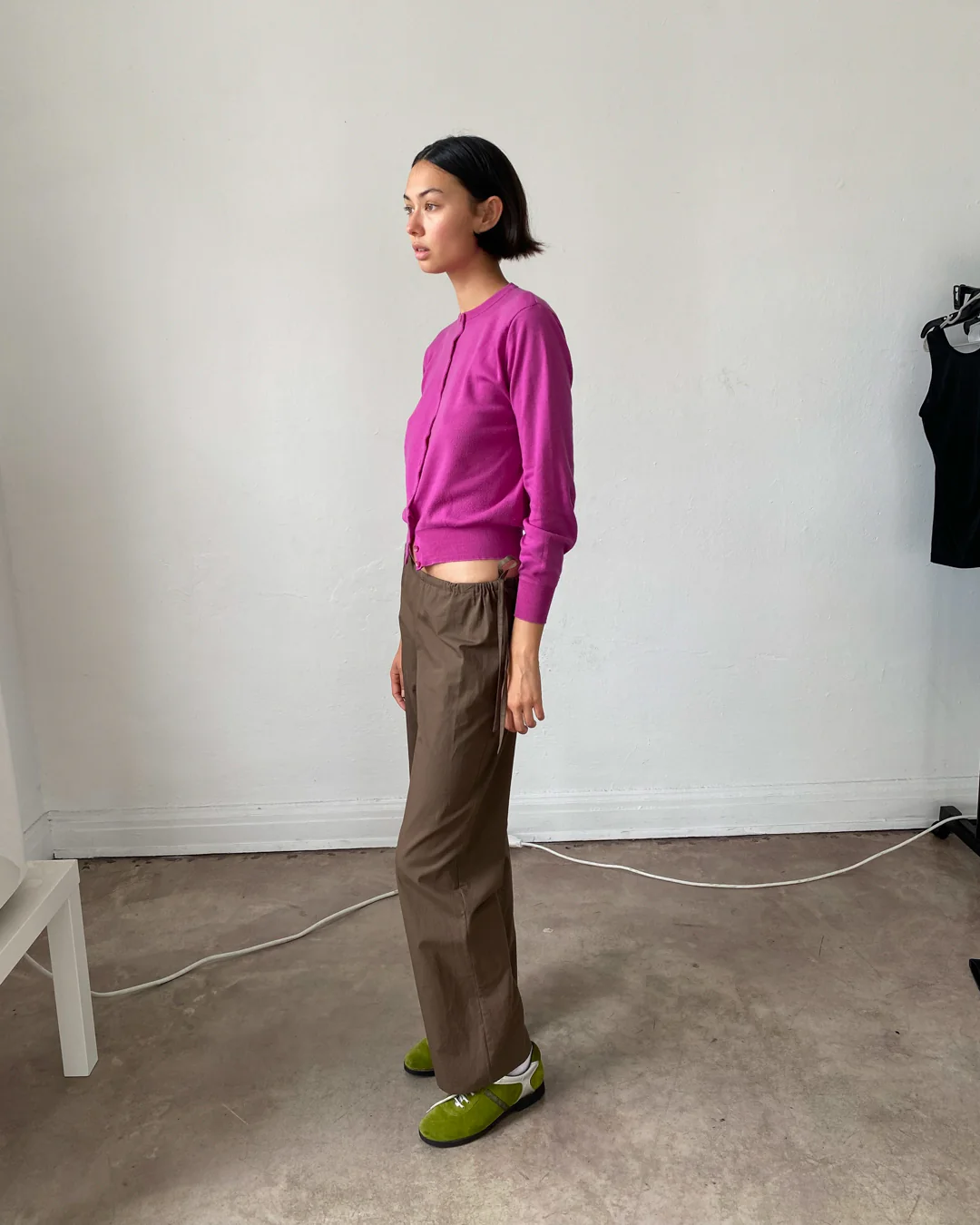 Tie Pants | Chocolate - Image 4